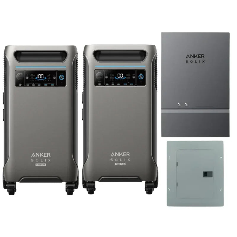 Anker SOLIX F3800 Plus Portable Power Station x2 + Home Power Panel + Sub Panel - OVERLANDERS Outfitter