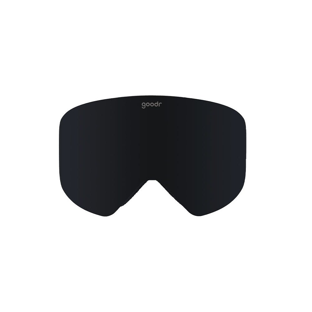 Rare Air Discs Apres All Day snow goggles with polarized lenses, adjustable strap, and reflective mirror finish for winter sports.