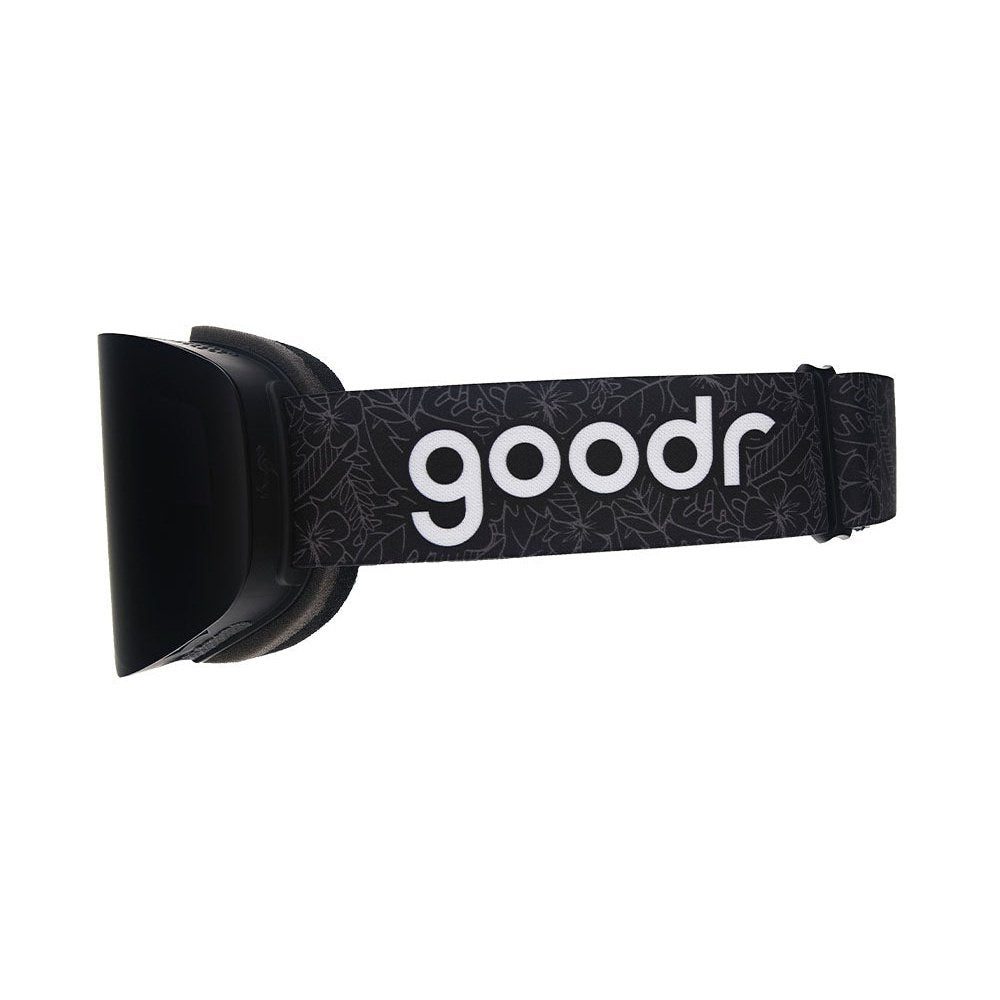 Rare Air Discs Apres All Day snow goggles with polarized lenses, adjustable strap, and sleek design for winter sports accessories.