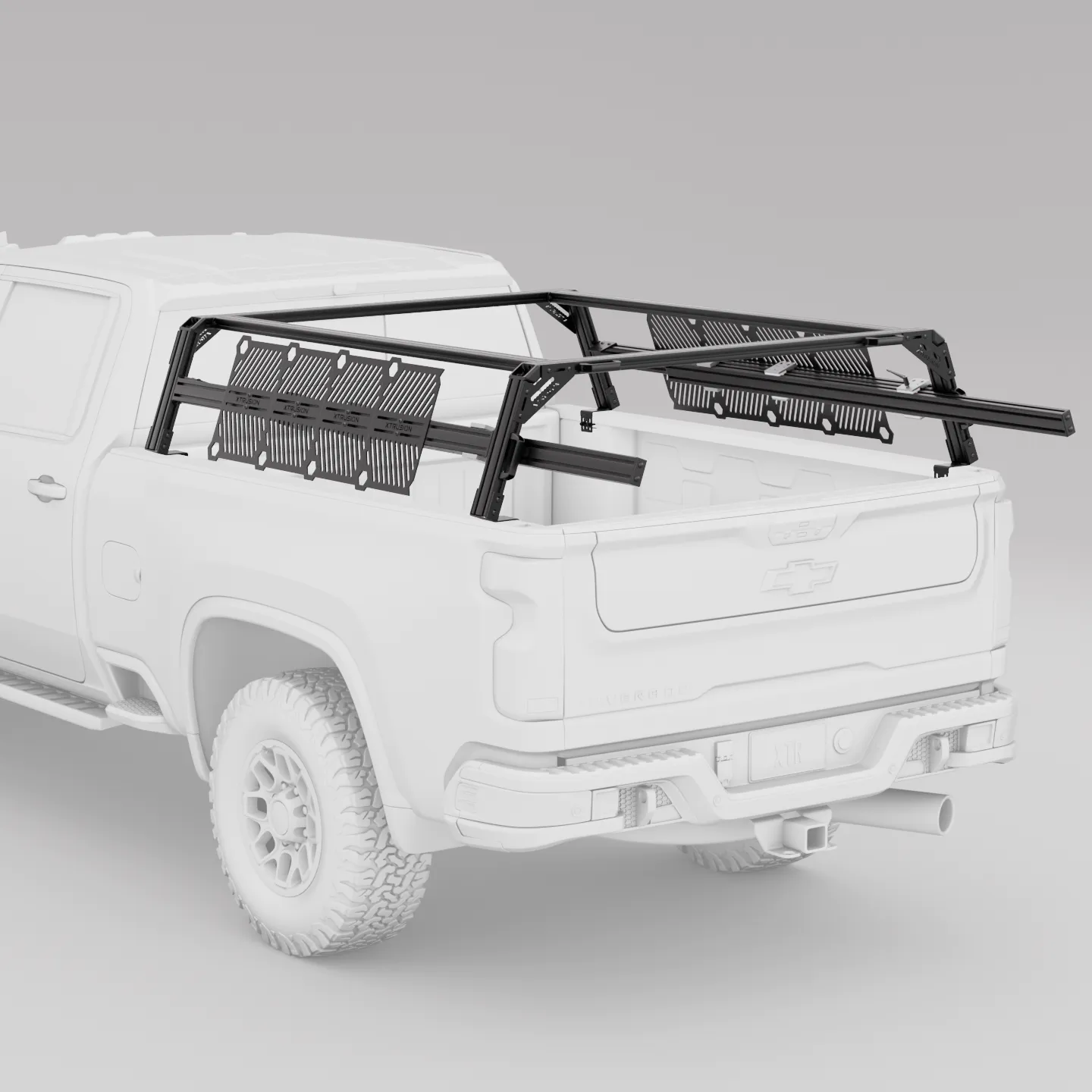 Chevy Silverado / GMC Sierra 2500HD &amp; 3500HD Pre-configured XTR1 Bed Rack - OVERLANDERS Outfitter