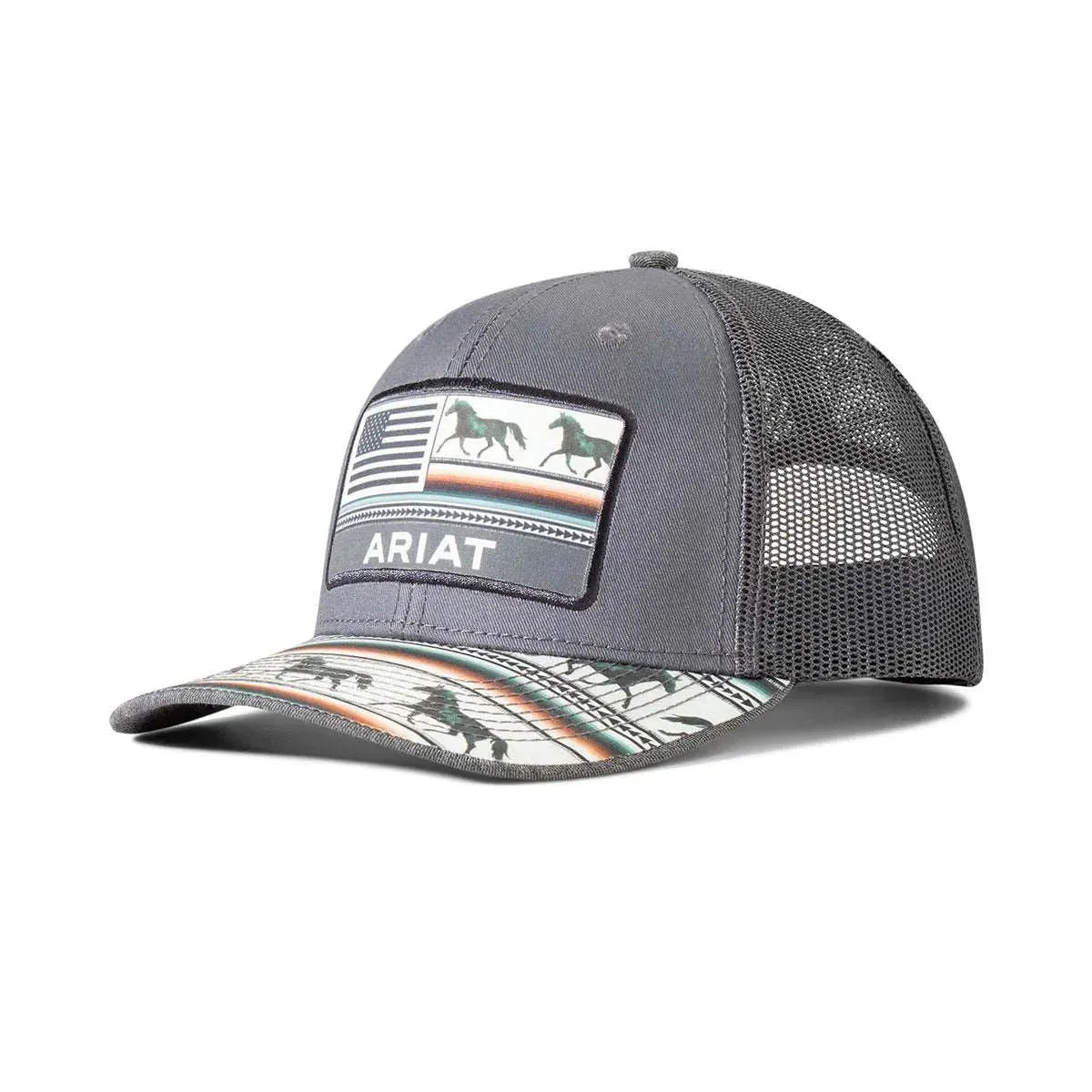 Ariat Grey Western Charm - Ball Cap - OVERLANDERS Outfitter