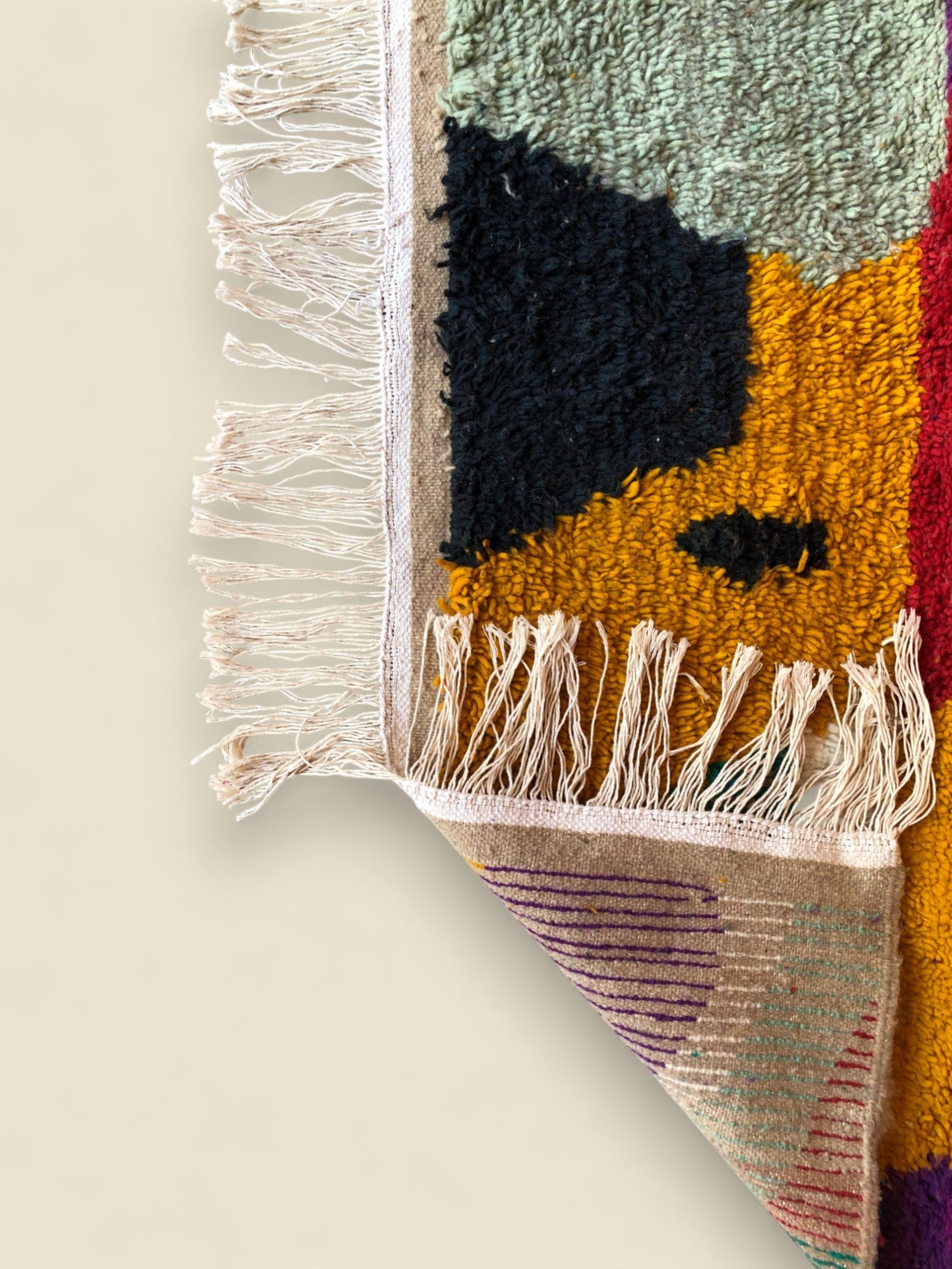 Asalas Colorful Berber Moroccan Rug - Berber Rug - We The Collective