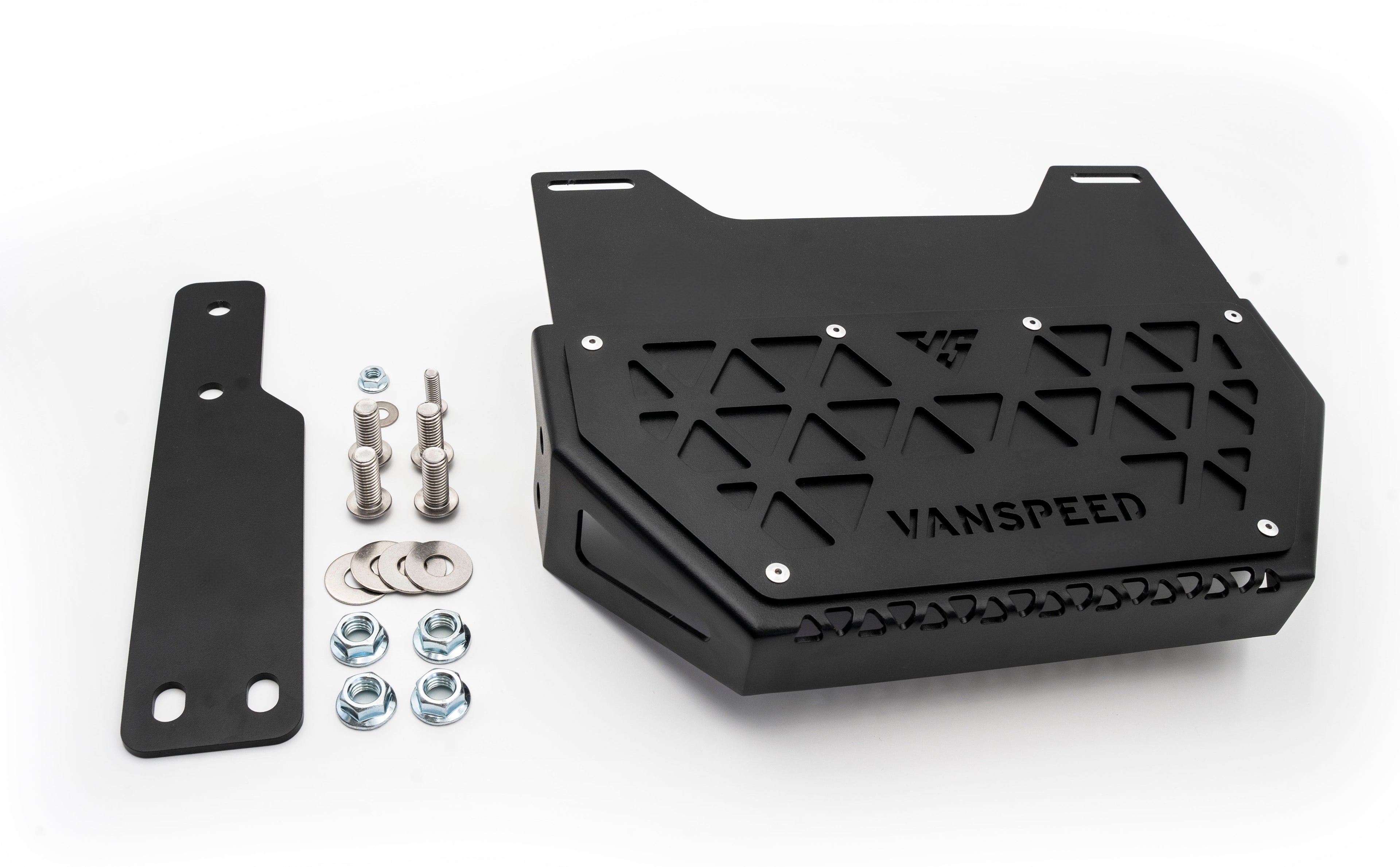 Sprinter Defender Mini Rear Step by The Van Mart, showcasing a durable exterior part for easy access to vans.