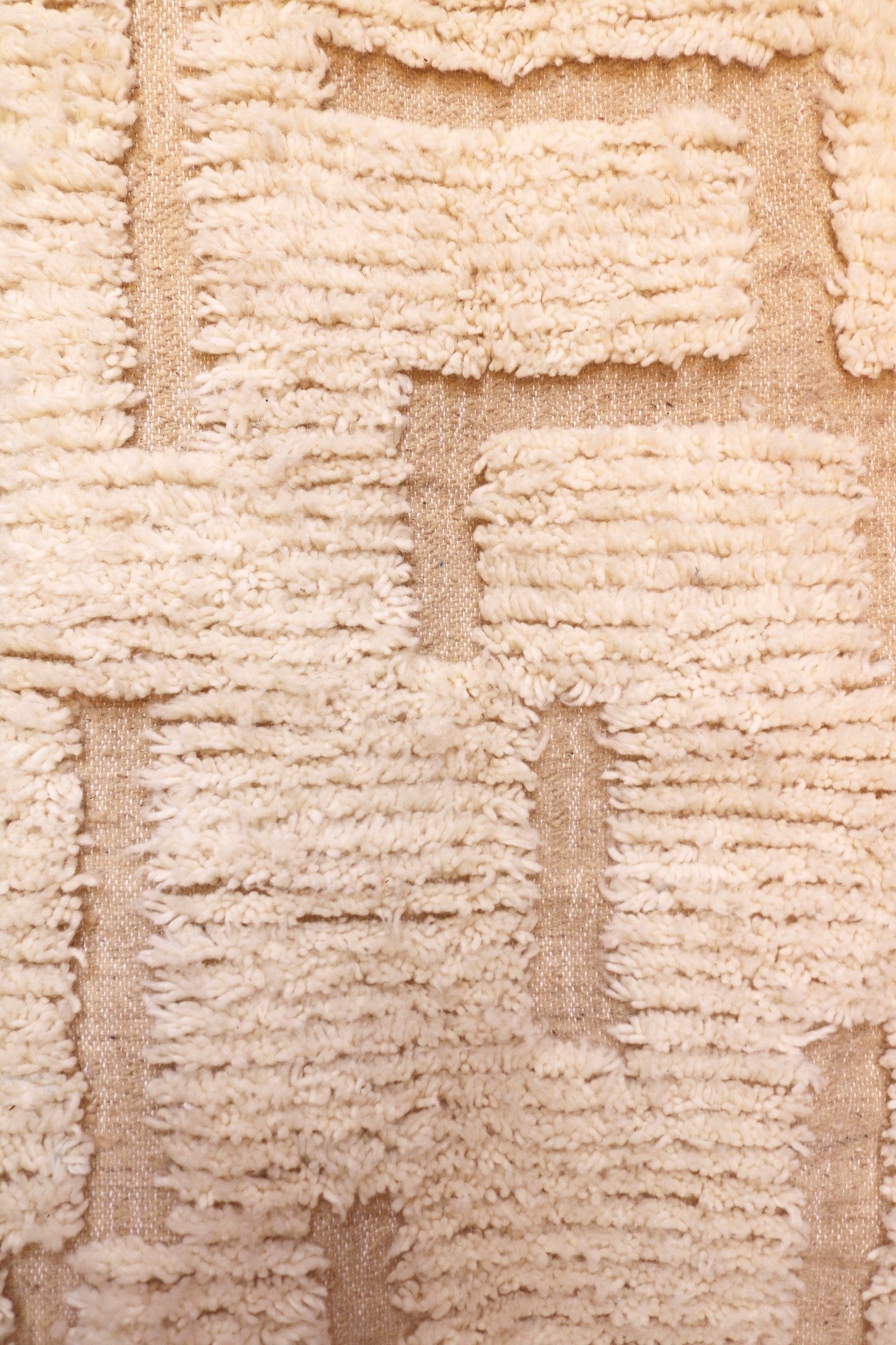 Ayla Berber Moroccan Rug – Handwoven Cream Wool Area Rug - We The Collective