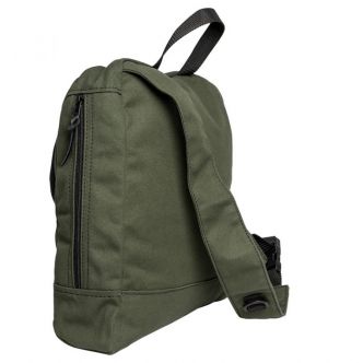 Backcountry Sportsman blind bag showing side view with adjustable strap and durable fabric for outdoor use