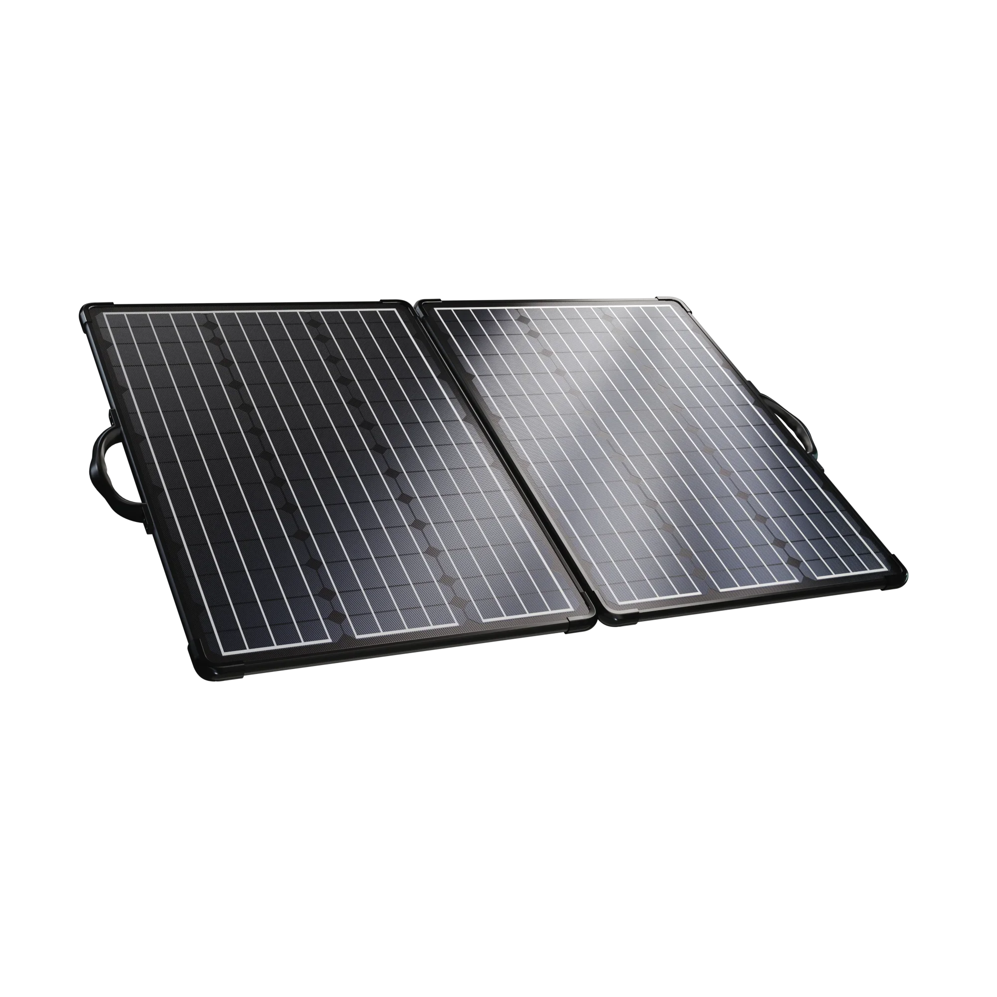 ACOPOWER Plk 120W Portable Solar Panel Kit, Lightweight Briefcase with 20A Charge Controller - We The Collective