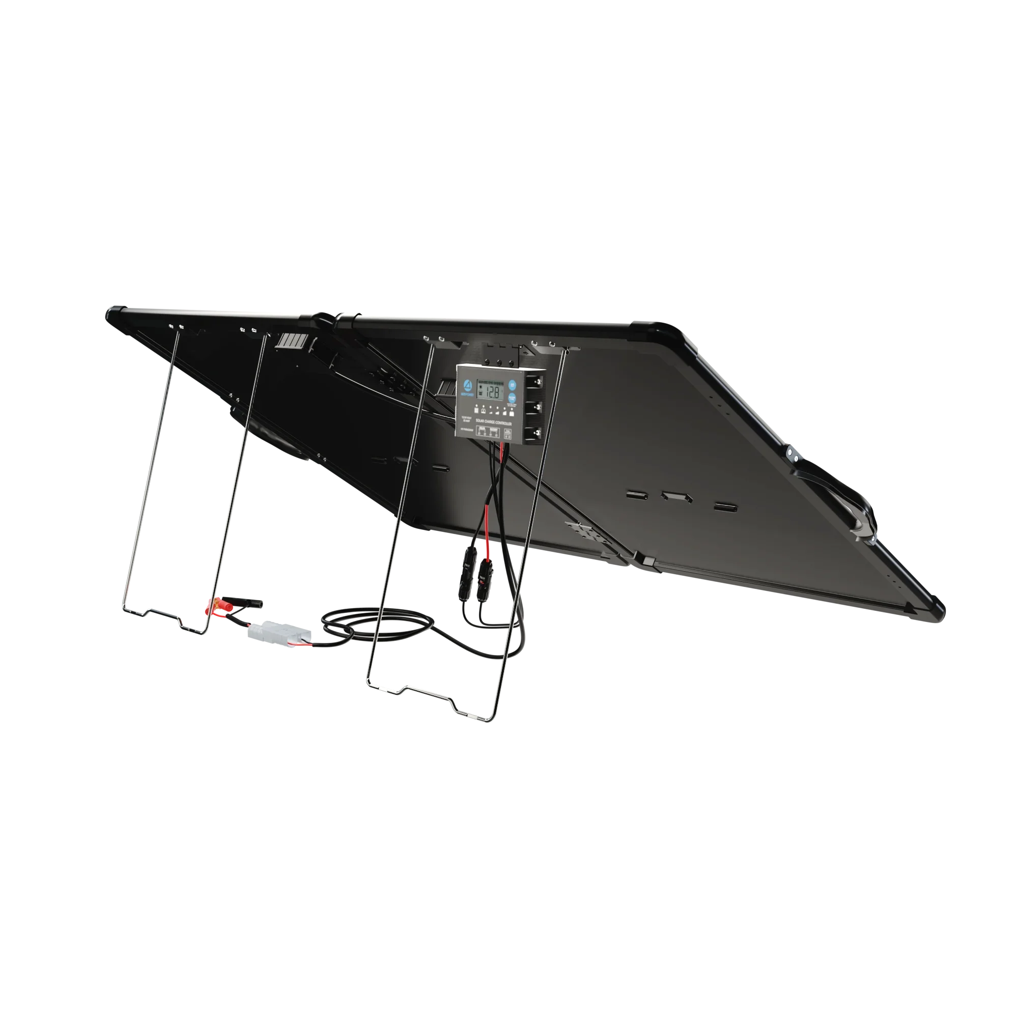 ACOPOWER Plk 120W Portable Solar Panel Kit, Lightweight Briefcase with 20A Charge Controller - We The Collective