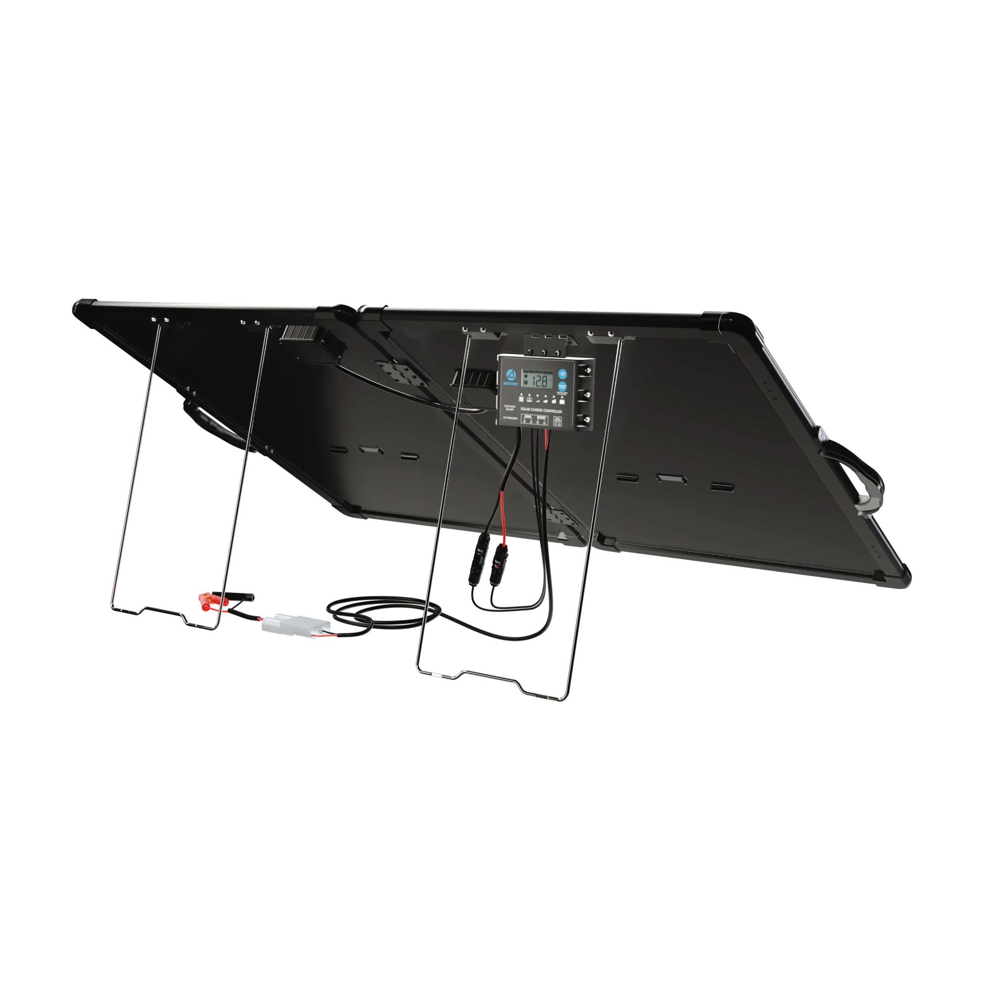 ACOPOWER Plk 120W Portable Solar Panel Kit, Lightweight Briefcase with 20A Charge Controller - We The Collective