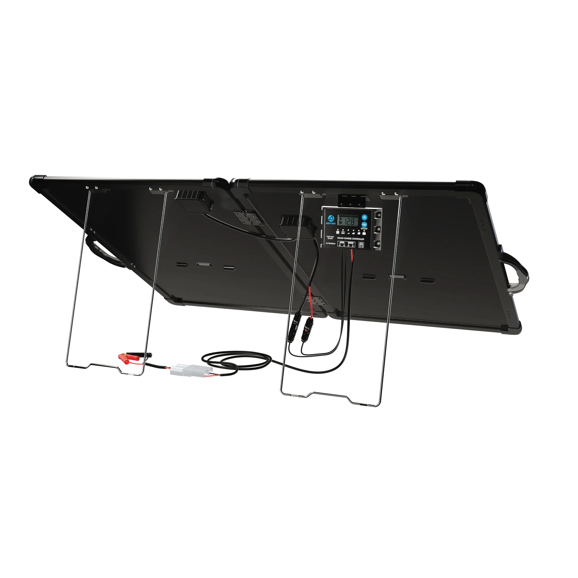 ACOPOWER Plk 120W Portable Solar Panel Kit, Lightweight Briefcase with 20A Charge Controller - We The Collective