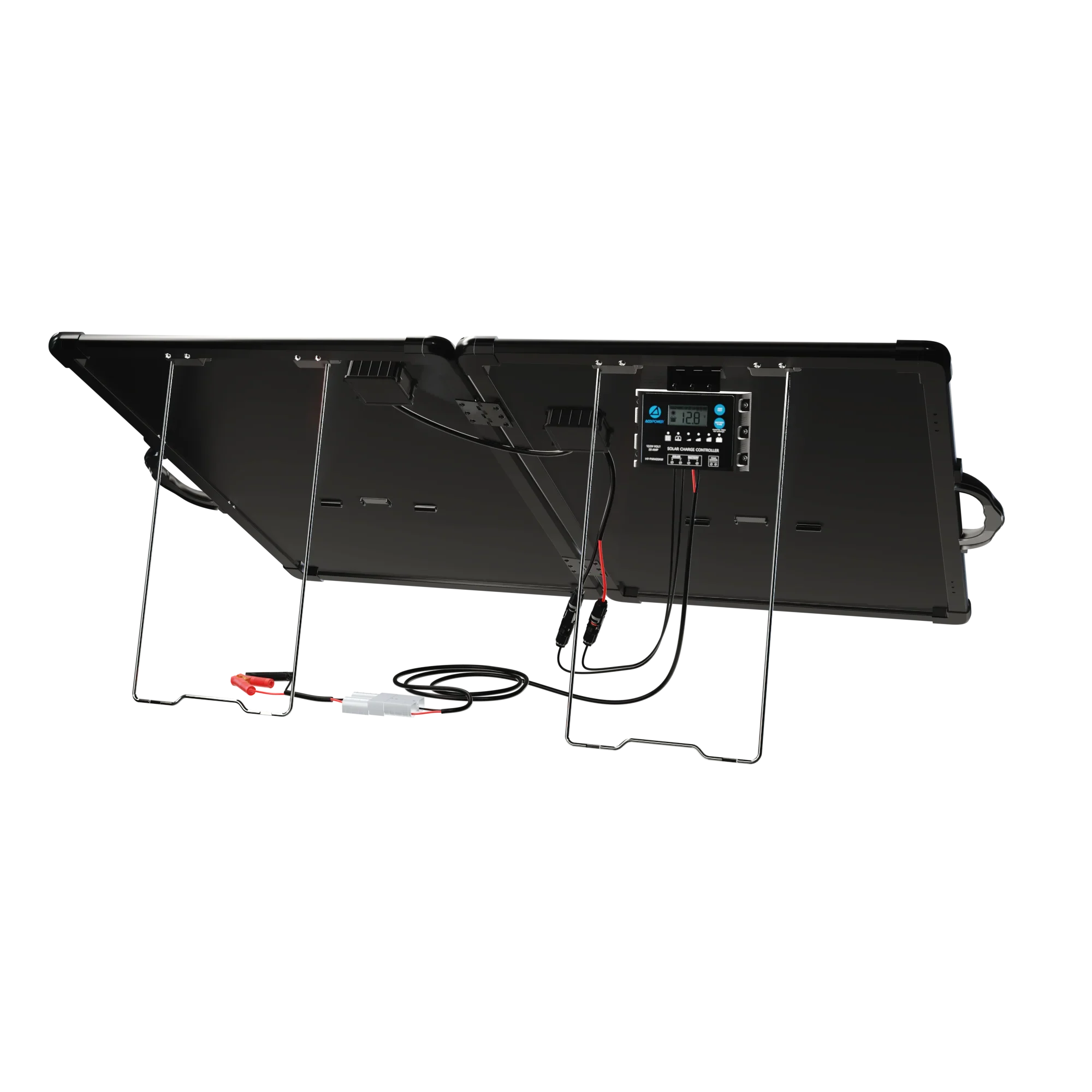 ACOPOWER Plk 120W Portable Solar Panel Kit, Lightweight Briefcase with 20A Charge Controller - We The Collective