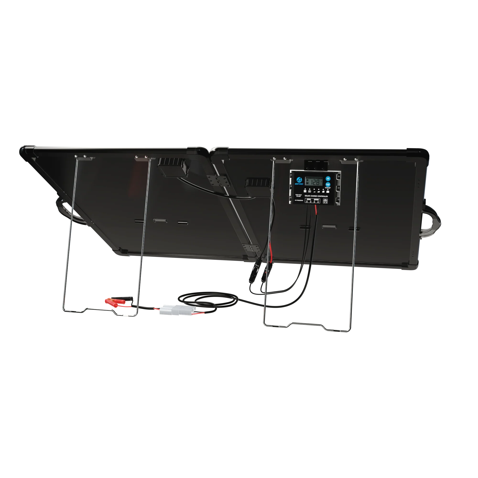 ACOPOWER Plk 120W Portable Solar Panel Kit, Lightweight Briefcase with 20A Charge Controller - We The Collective