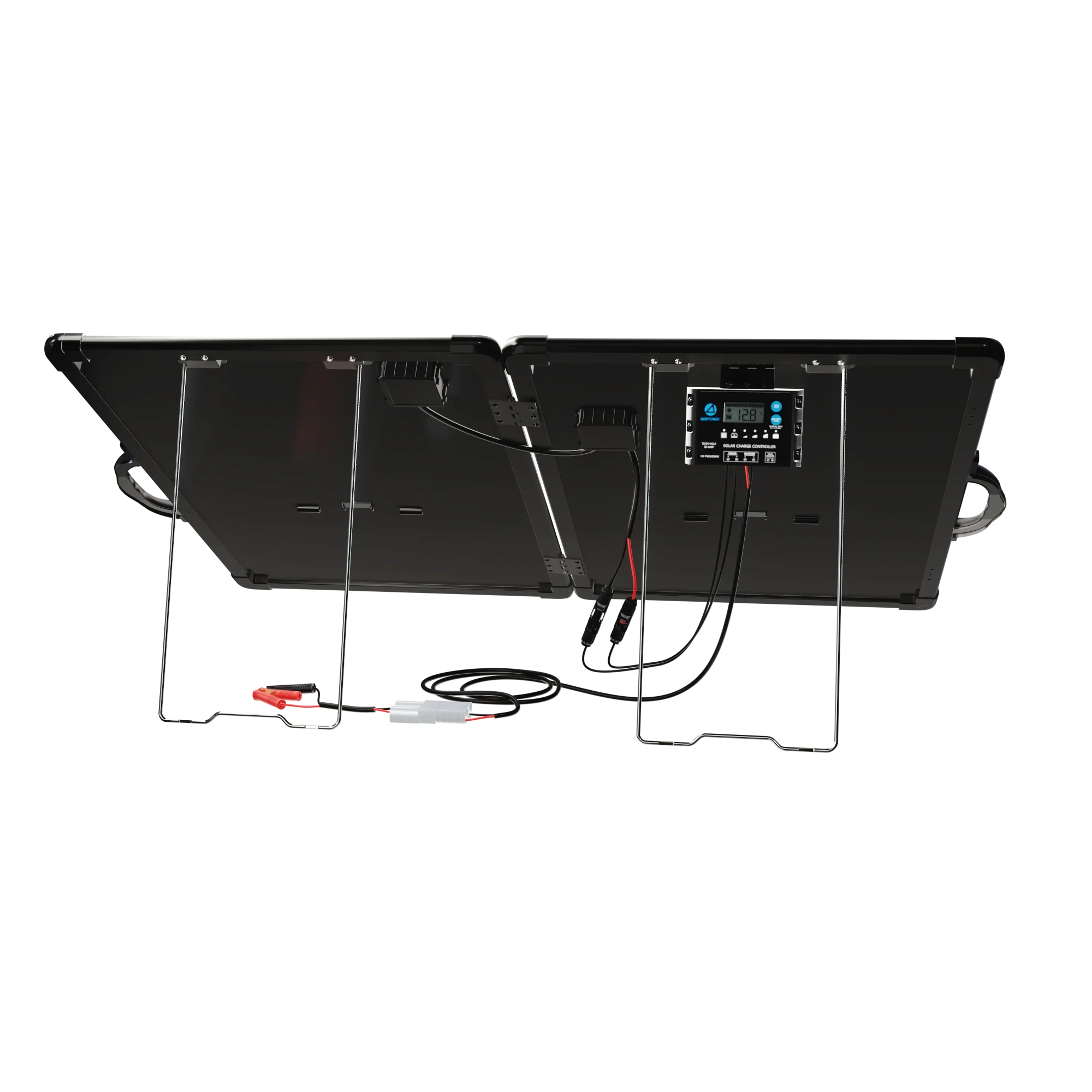 ACOPOWER Plk 120W Portable Solar Panel Kit, Lightweight Briefcase with 20A Charge Controller - We The Collective
