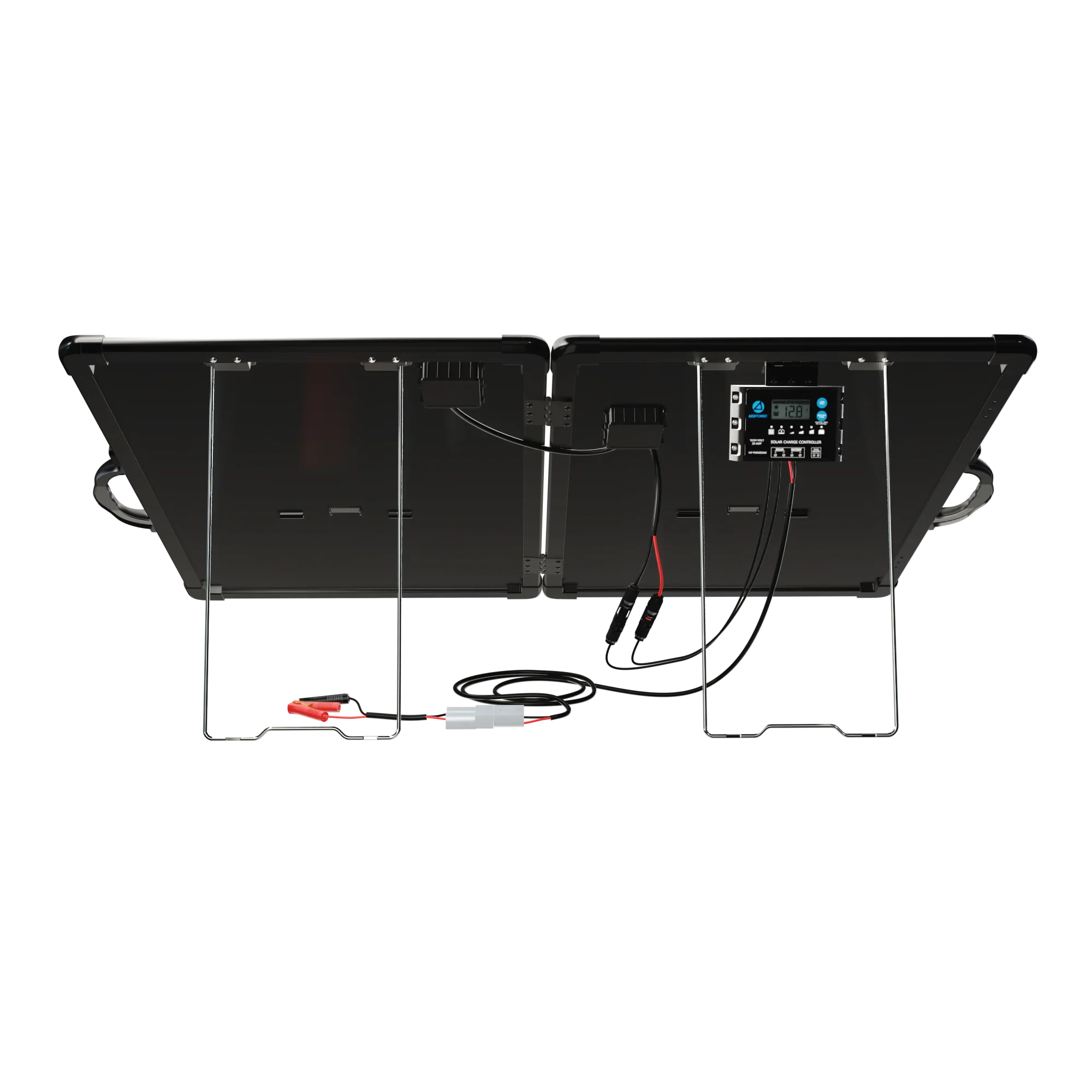 ACOPOWER Plk 120W Portable Solar Panel Kit, Lightweight Briefcase with 20A Charge Controller - We The Collective