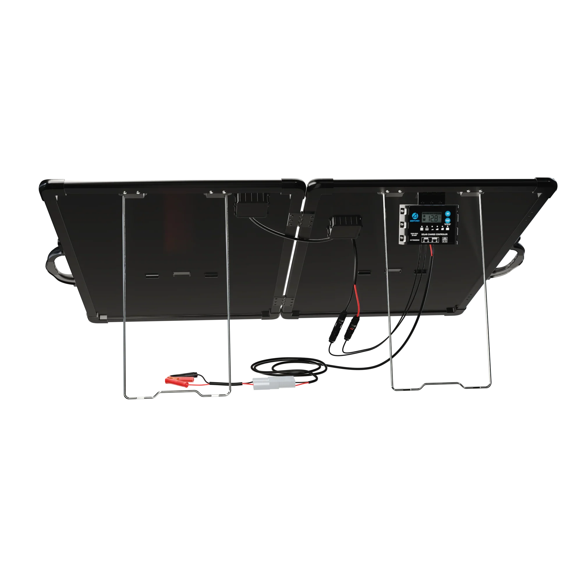 ACOPOWER Plk 120W Portable Solar Panel Kit, Lightweight Briefcase with 20A Charge Controller - We The Collective