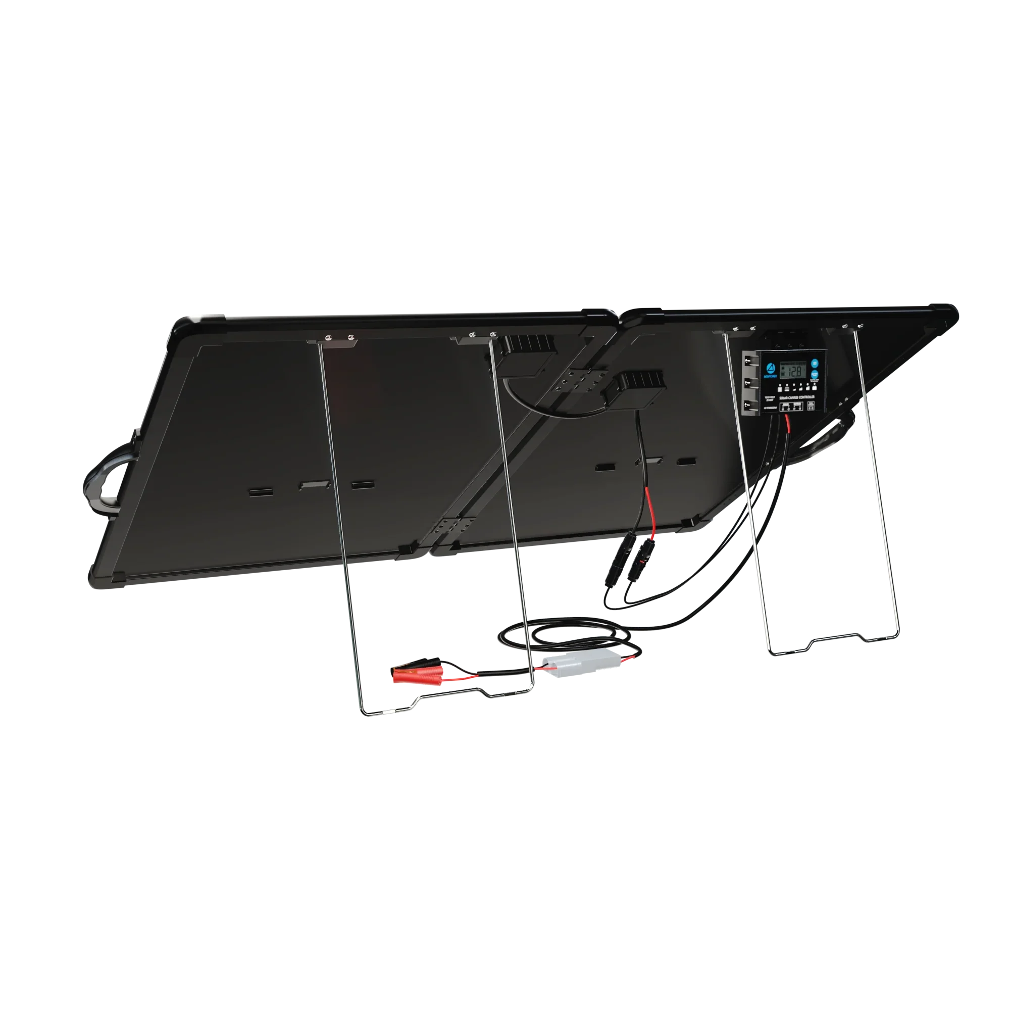 ACOPOWER Plk 120W Portable Solar Panel Kit, Lightweight Briefcase with 20A Charge Controller - We The Collective