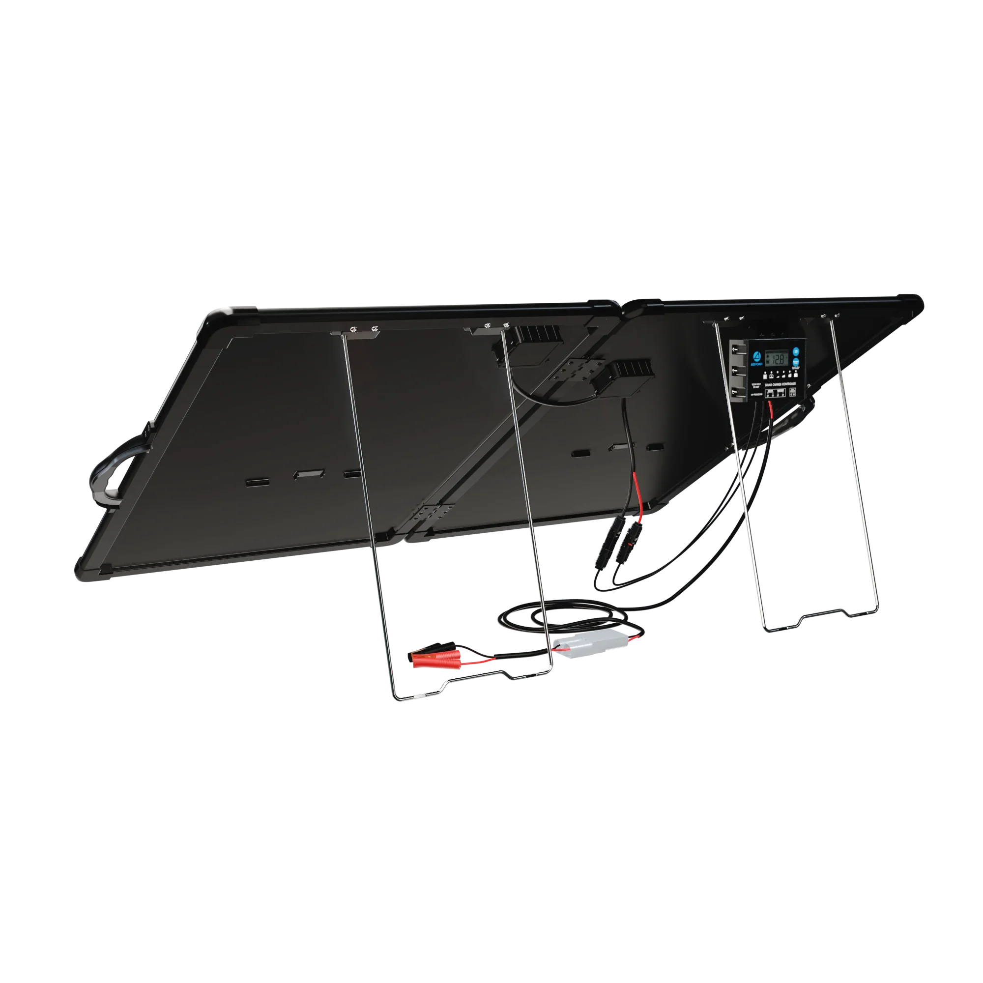 ACOPOWER Plk 120W Portable Solar Panel Kit, Lightweight Briefcase with 20A Charge Controller - We The Collective