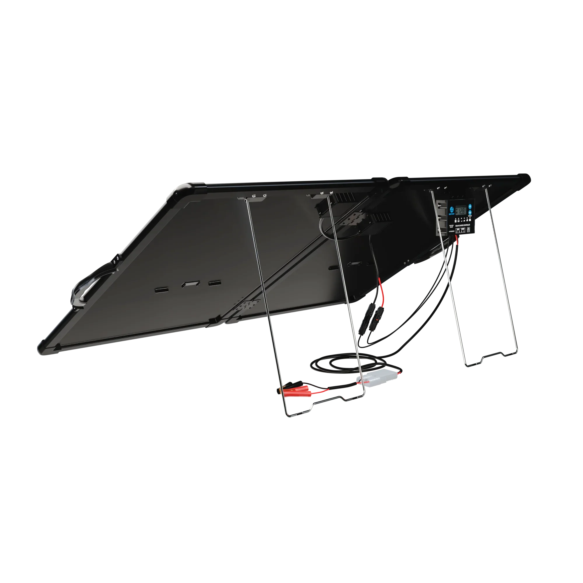 ACOPOWER Plk 120W Portable Solar Panel Kit, Lightweight Briefcase with 20A Charge Controller - We The Collective