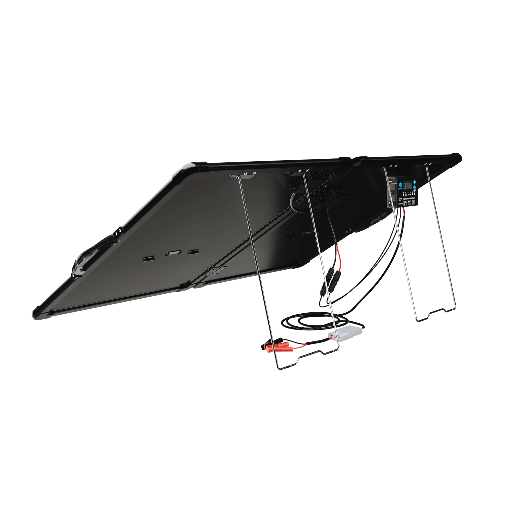 ACOPOWER Plk 120W Portable Solar Panel Kit, Lightweight Briefcase with 20A Charge Controller - We The Collective