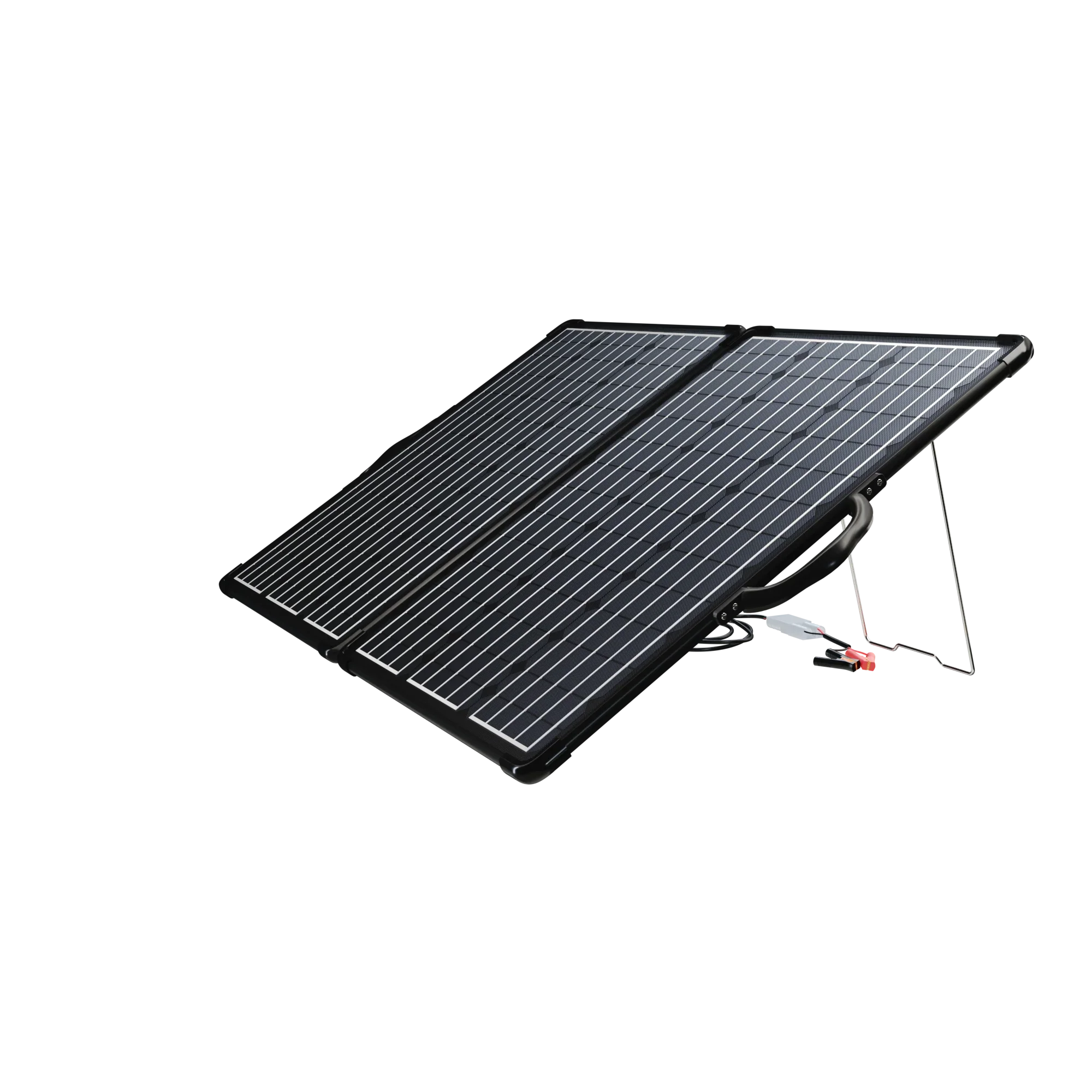 Green Vista Living ACOPower 120W portable solar panel kit with lightweight briefcase and 20A charge controller, ideal for outdoor use