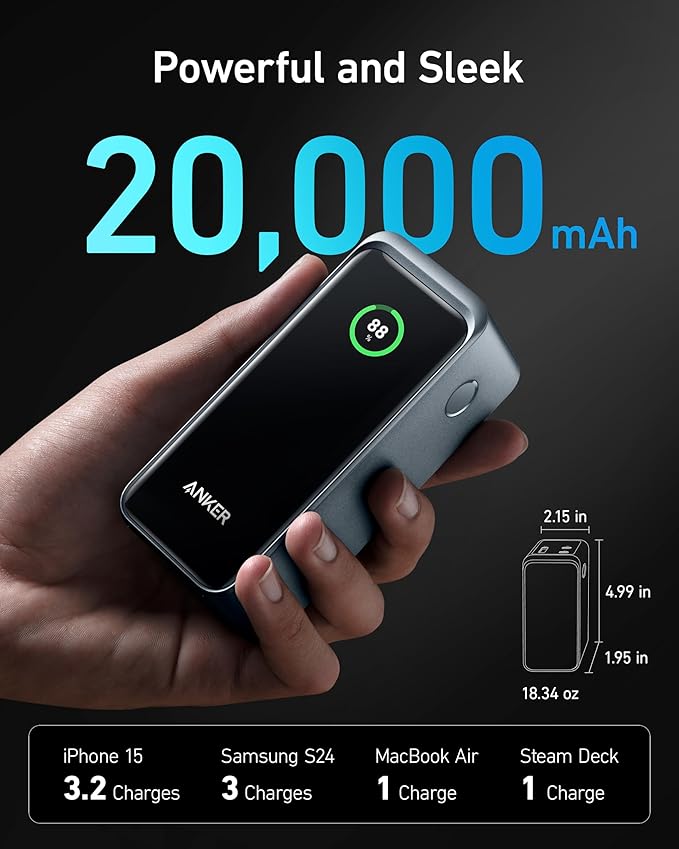 Anker Prime Power Bank (20K, 200W) - We The Collective