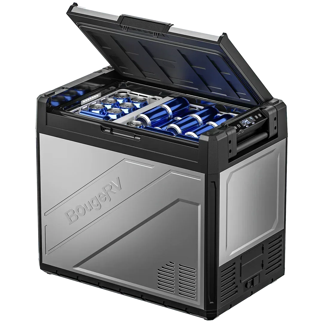 BougeRV Rocky 81QT Dual Zone 12V Portable Fridge