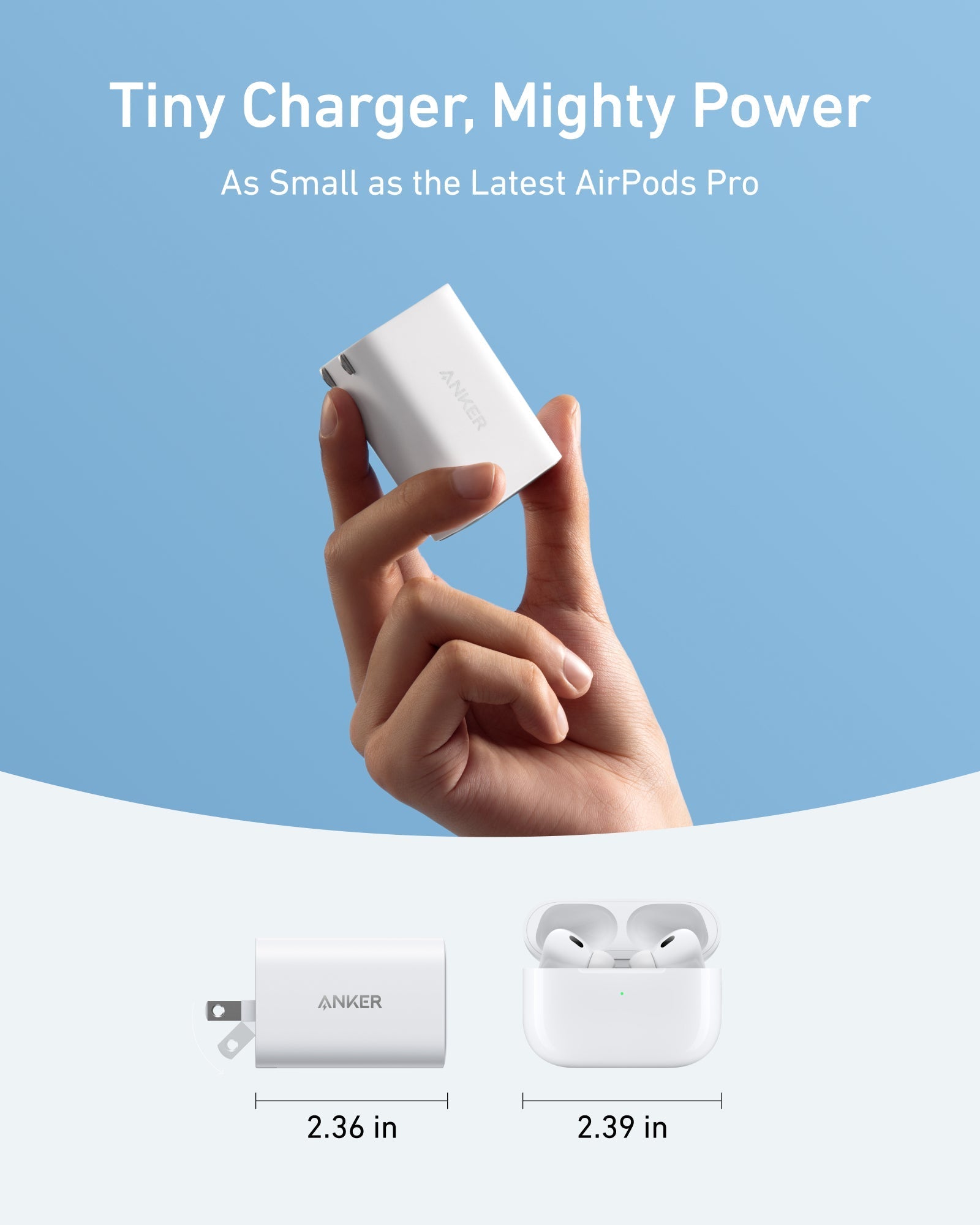 Anker Nano Charger (100W) with USB-C Cable - We The Collective
