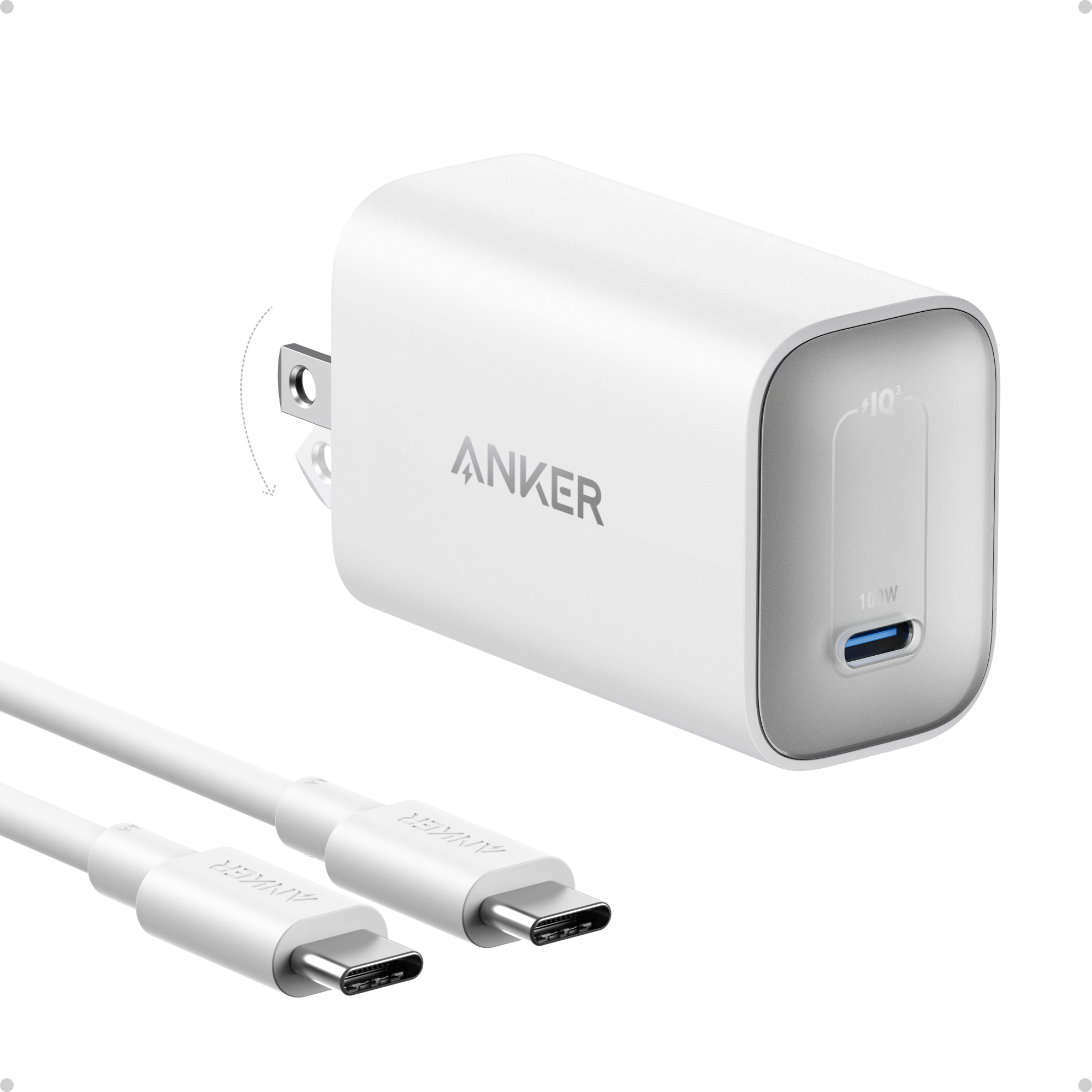 Anker Nano Charger (100W) with USB-C Cable - We The Collective