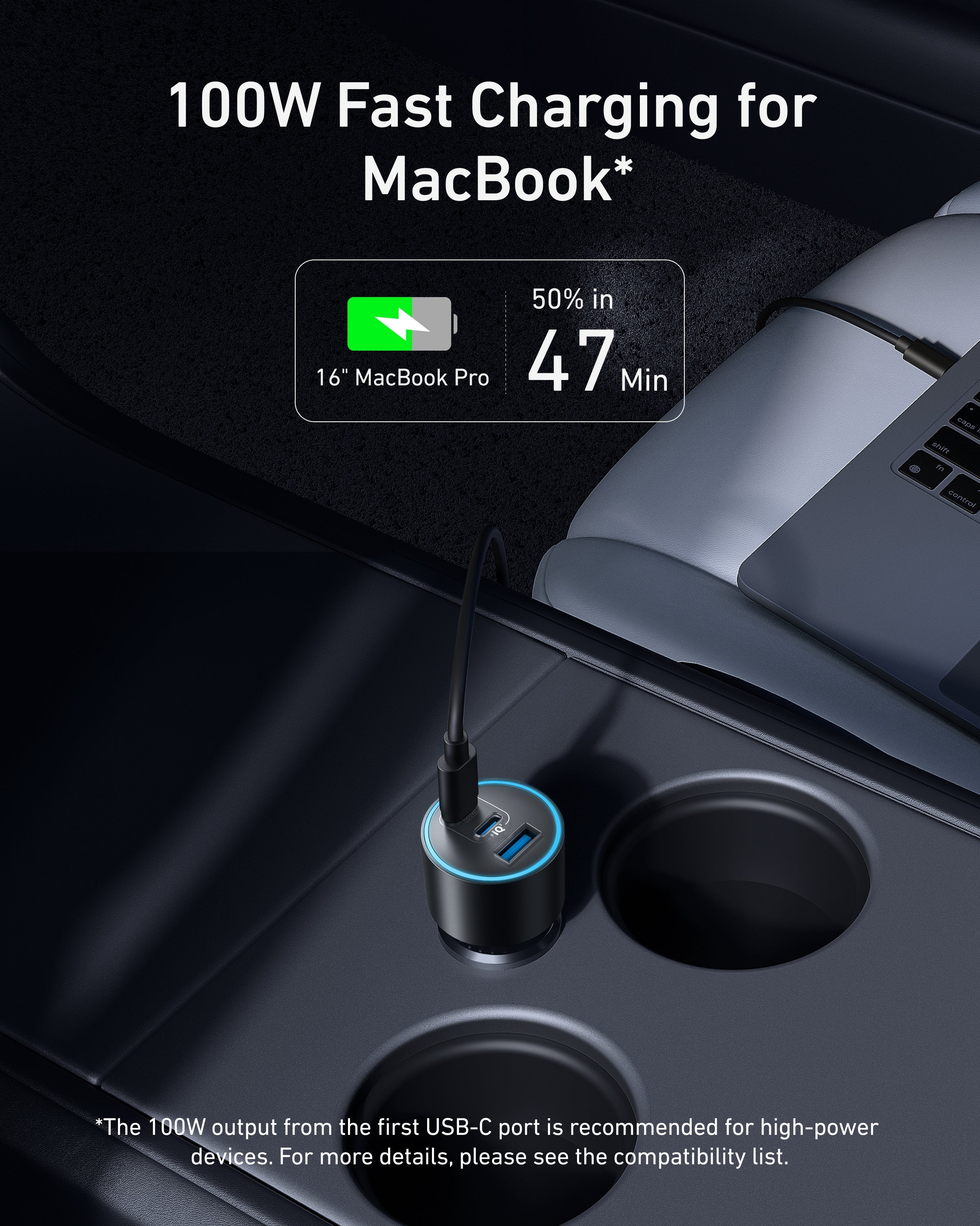 Anker Nano Car Charger (167.5W, 3 Ports) - We The Collective