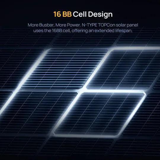 BougeRV 16BB N-Type 200 Watt Bifacial Solar Panel - OVERLANDERS Outfitter