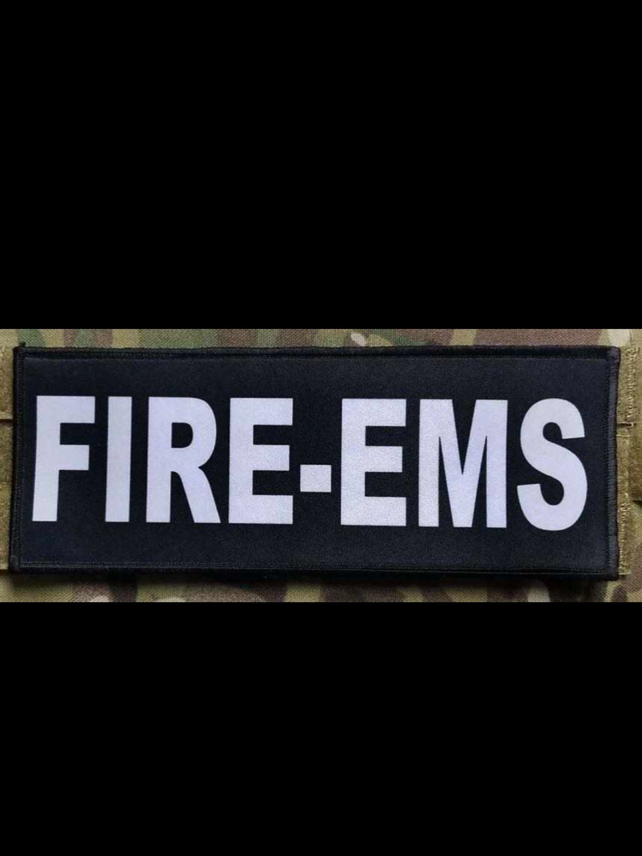 FIRE-EMS Patch (3” x 10”) Hook and Loop - OVERLANDERS Outfitter