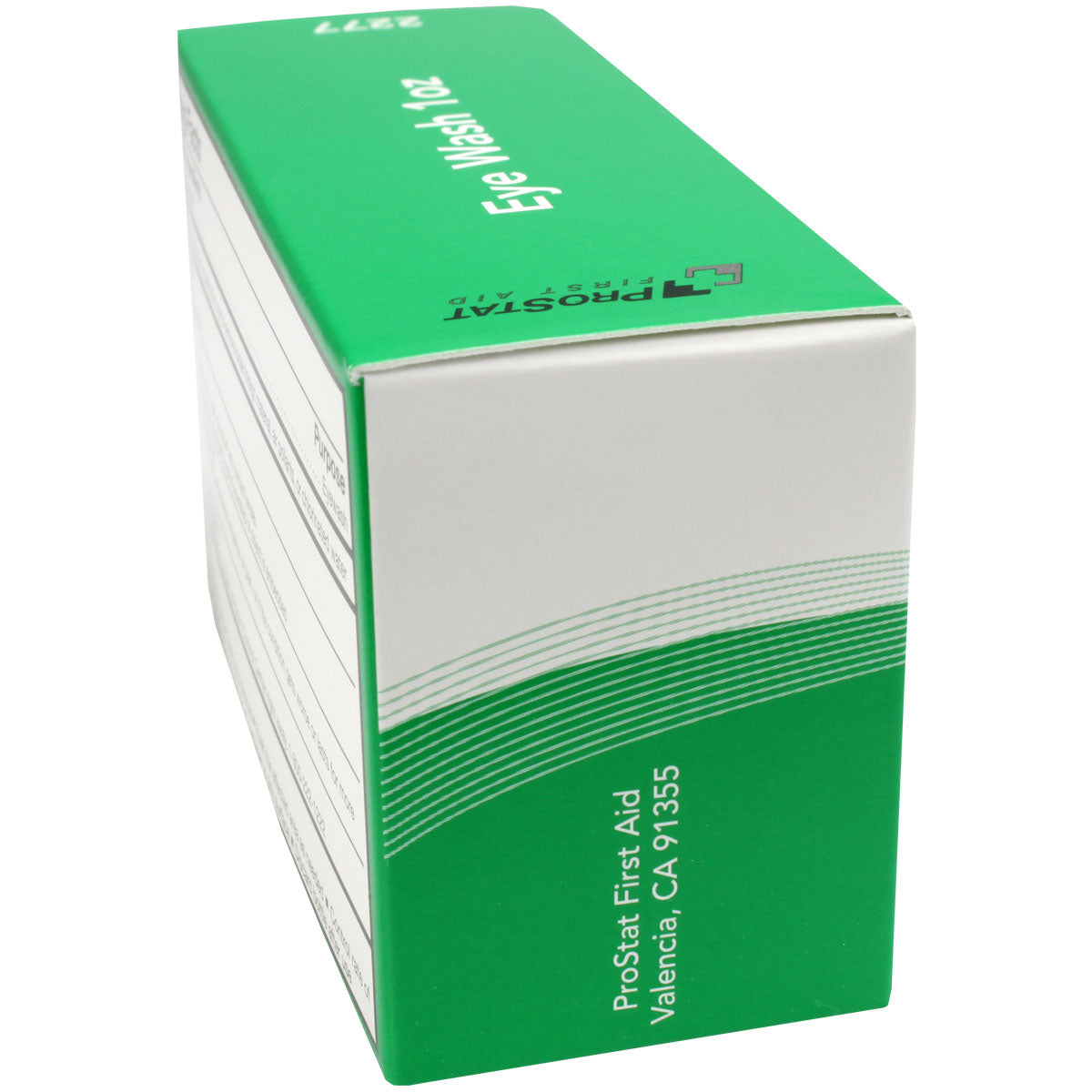 Small 1 oz eye wash bottle from Quakekits eye care range, designed for soothing and rinsing eye irritation.