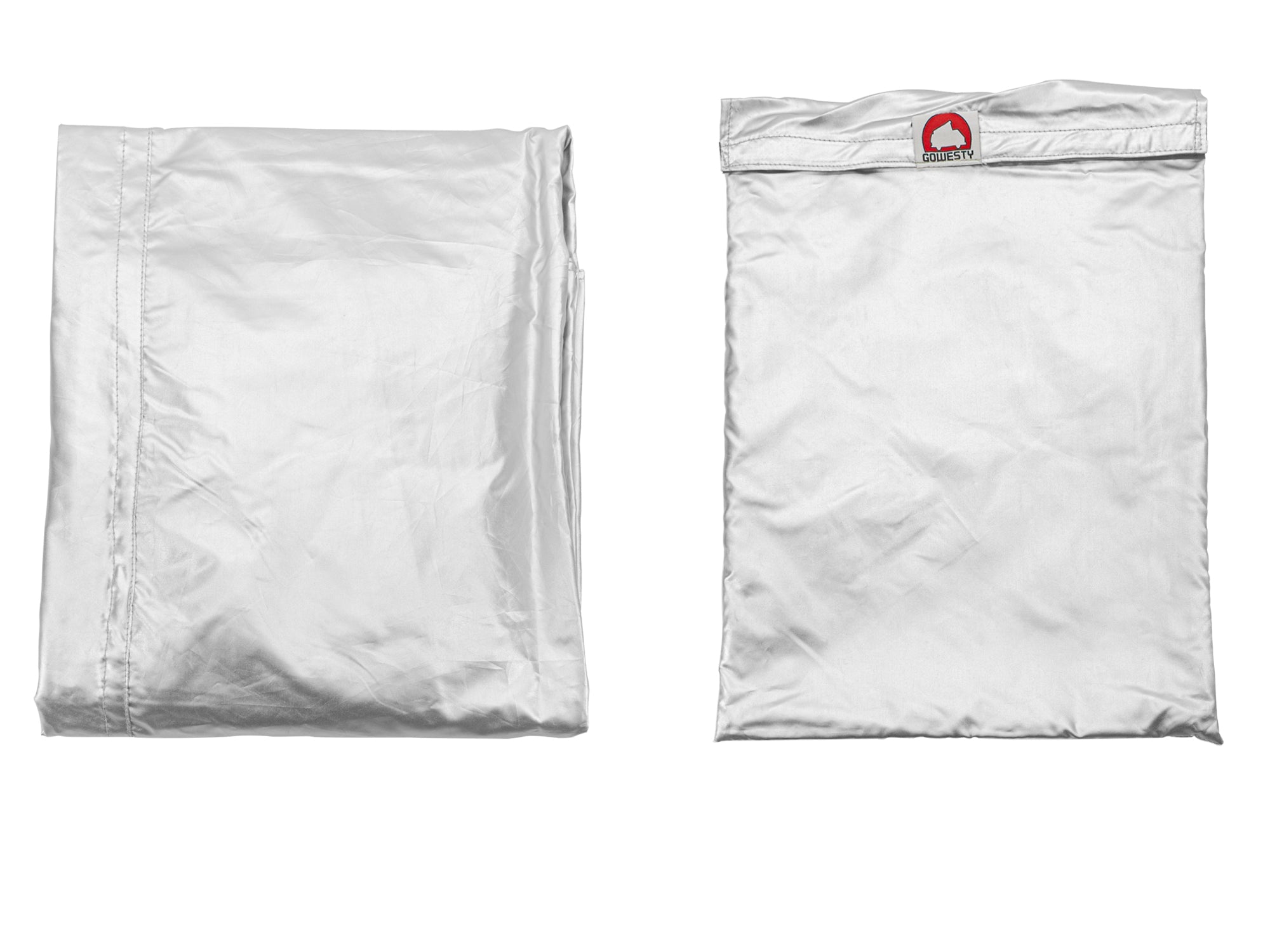 GoWesty Weather-Stopper Pop-Top Fly for Vanagon, durable fabric with window and mesh panels, designed for easy installation and weather protection.