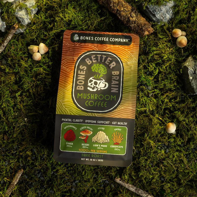 Better Brain Mushroom Coffee | Dark Roast | 10oz
