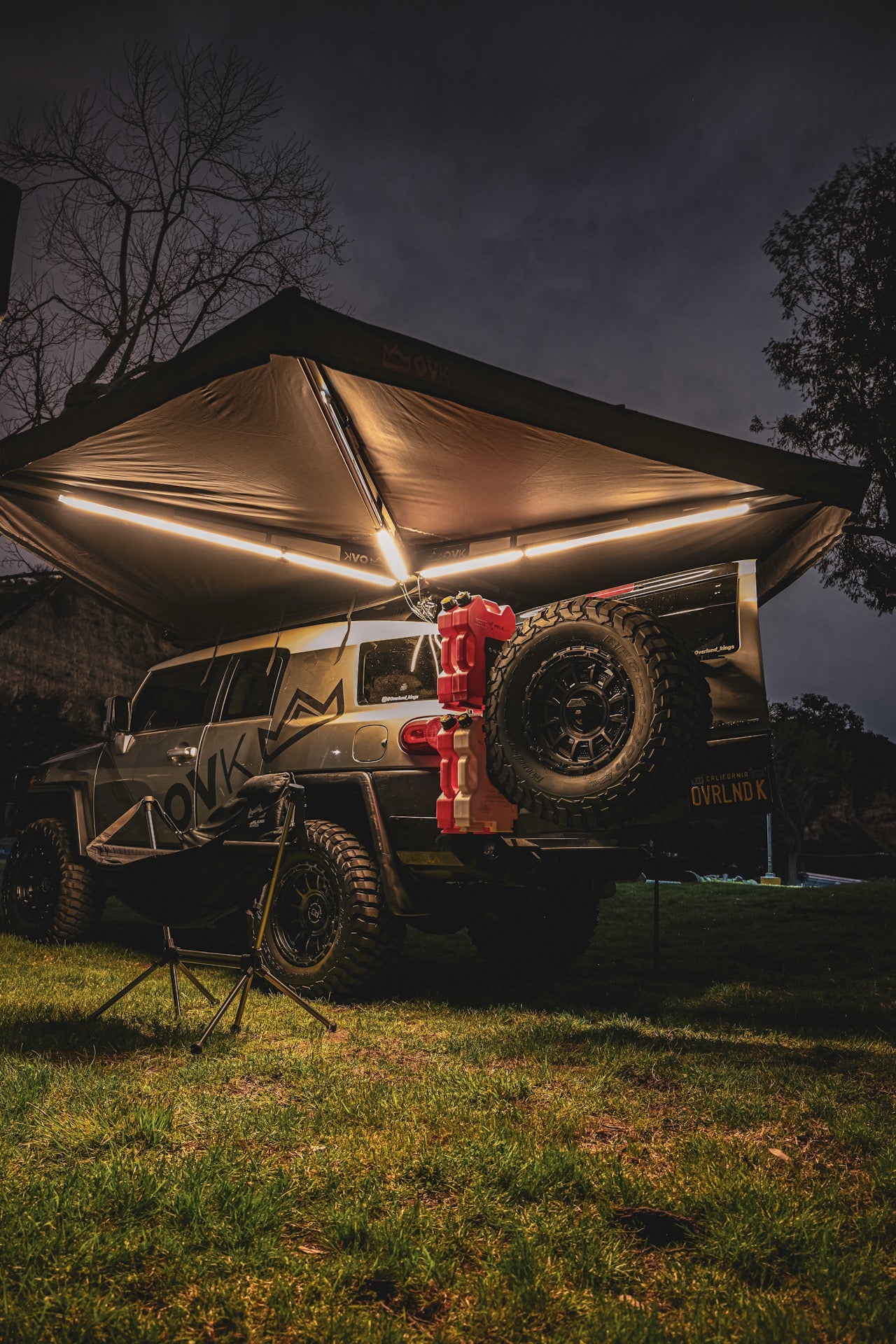 OVK 270 LD Awning Gen 2 w/wc lights - OVERLANDERS Outfitter