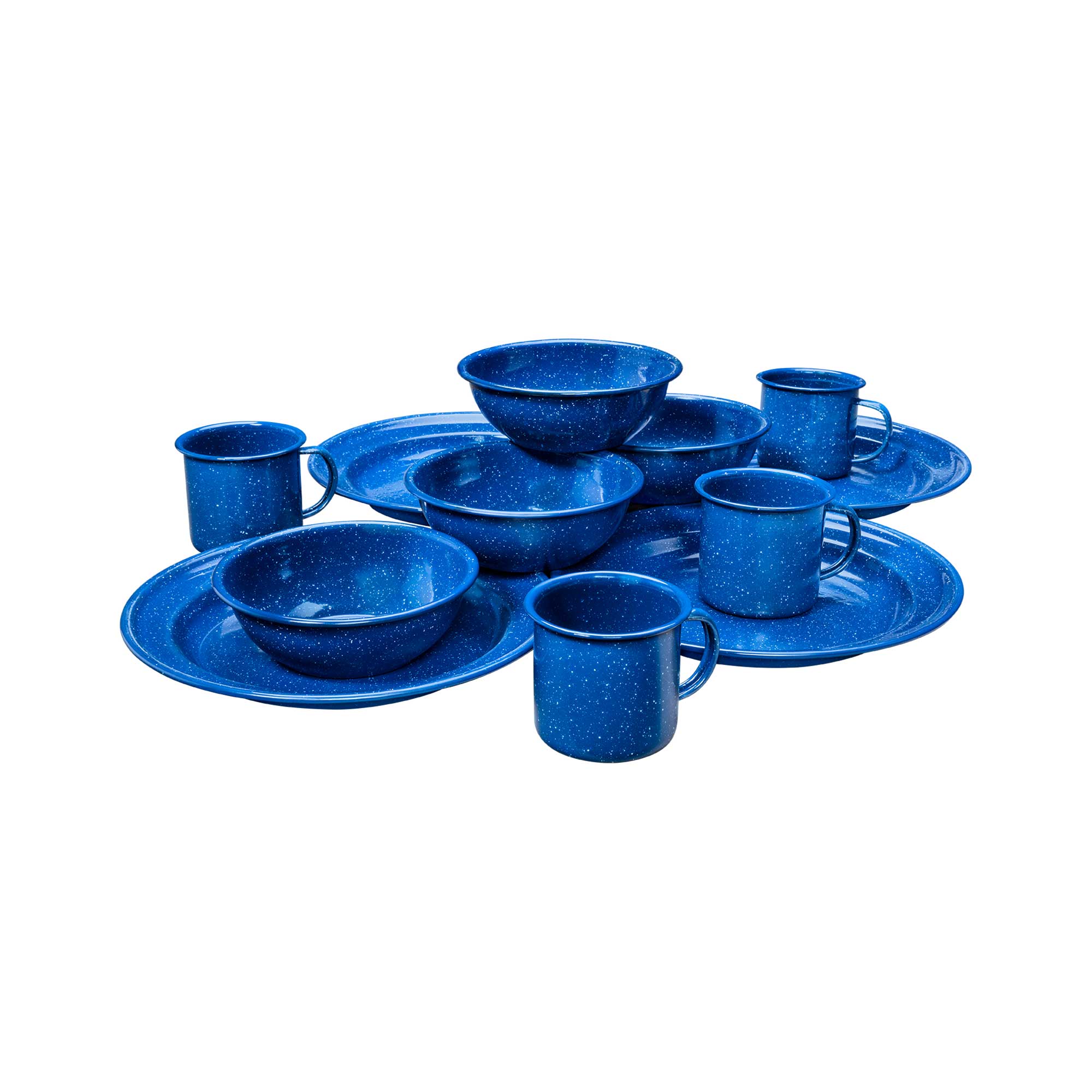 4 Person Enamel Table Set - OVERLANDERS Outfitter