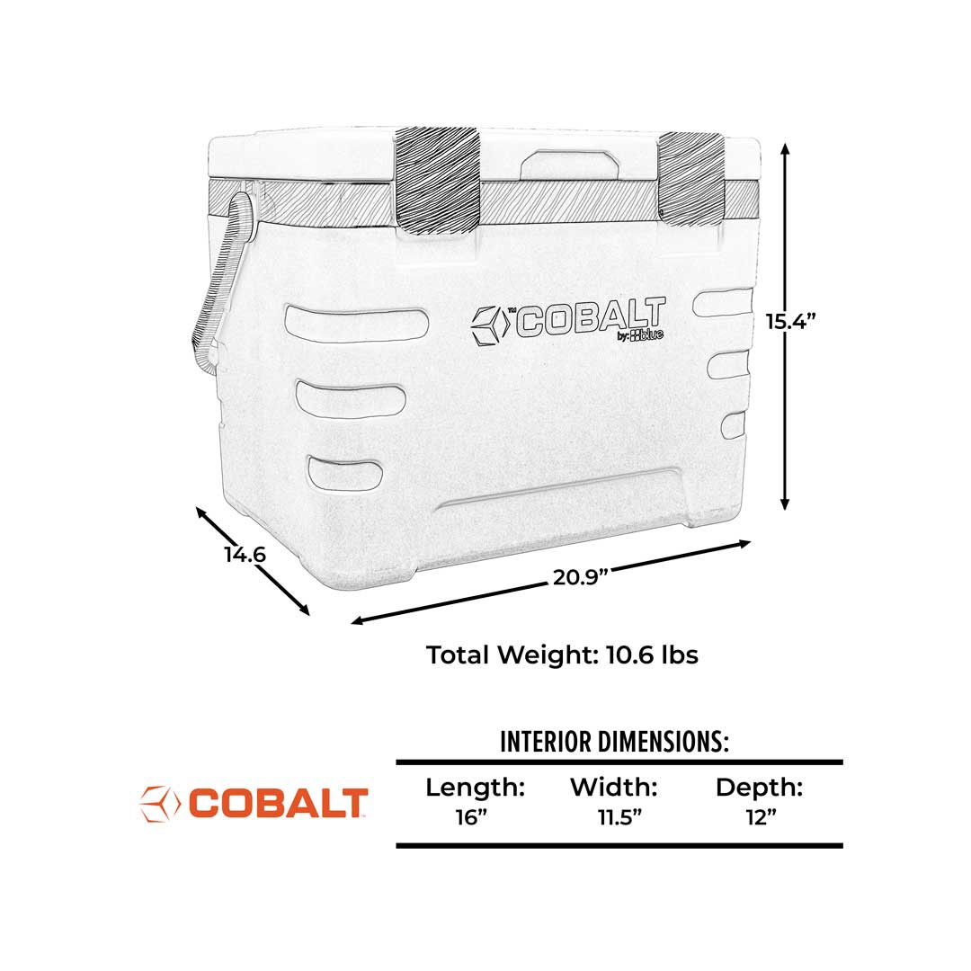Cobalt 37 Quart Weekender Cooler - OVERLANDERS Outfitter