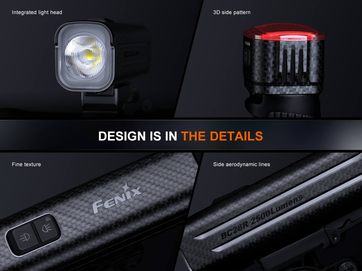Fenix BC28R Smart Head & Tail Bike Light Combo - OVERLANDERS Outfitter