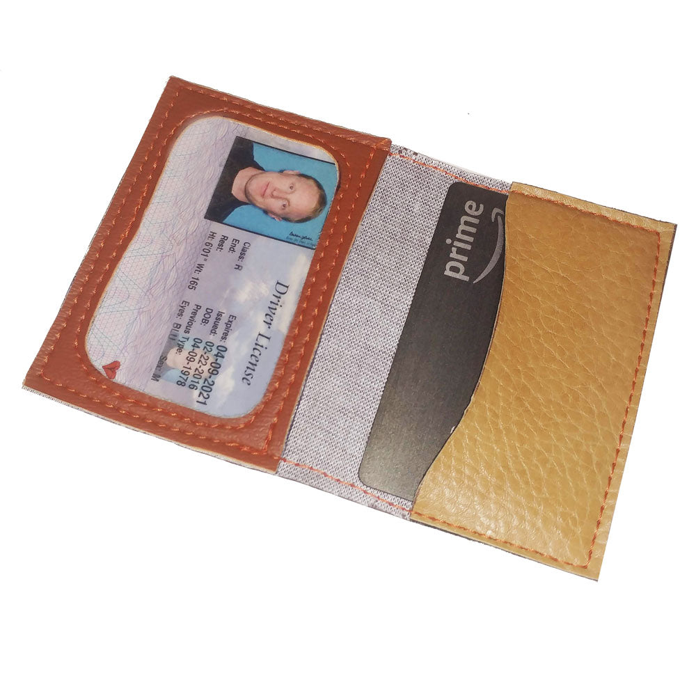 ZEITBIKE Alchemy Goods Belltown Wallet with vinyl upholstery, featuring a compact design and multiple card slots.
