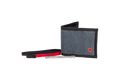 GrandTrunk Bi-Fold Travel Wallet with multiple card slots and cash compartment, made of durable material.