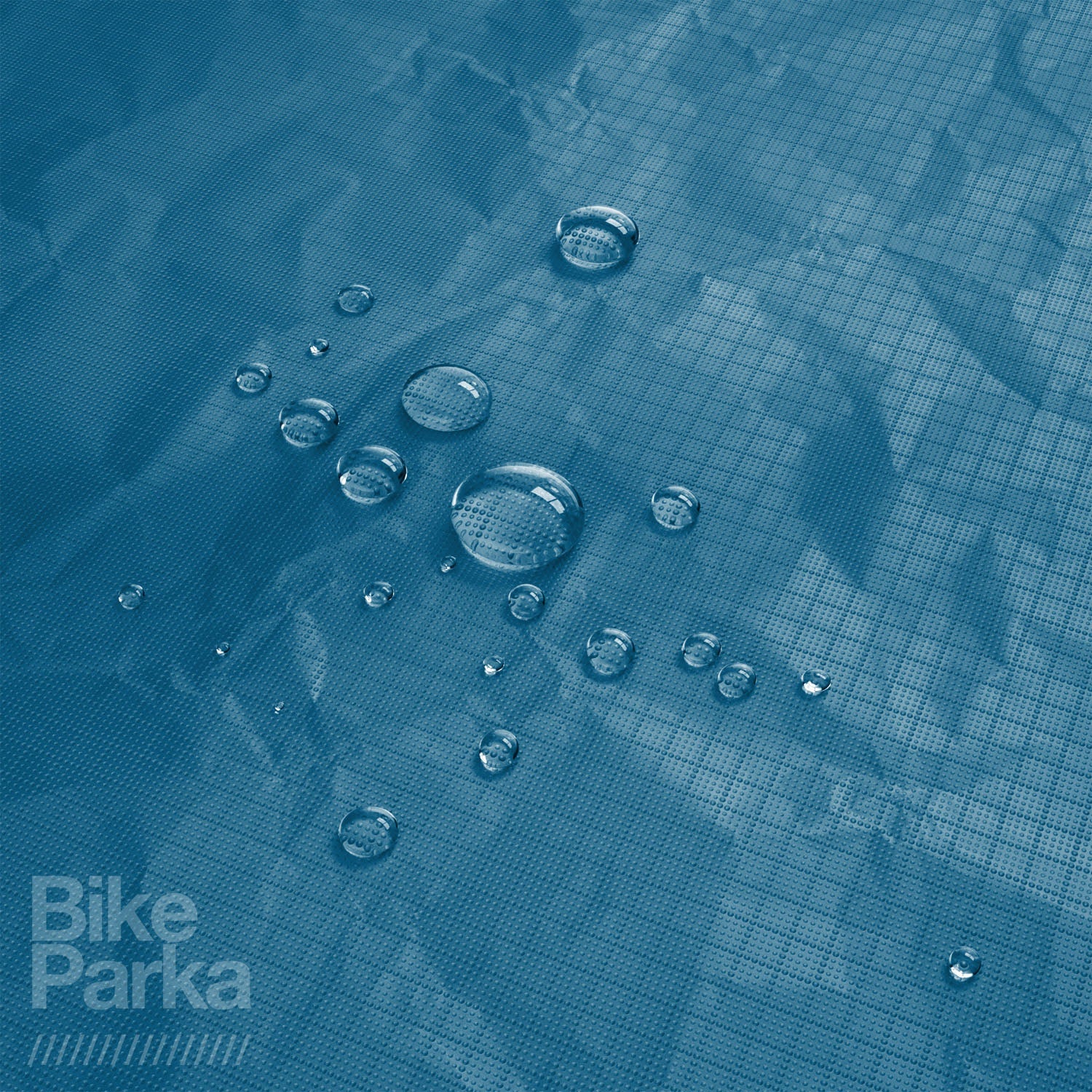 ZEITBIKE BikeParka Urban bicycle cover with ripstop material, designed to protect bikes from weather and dust.