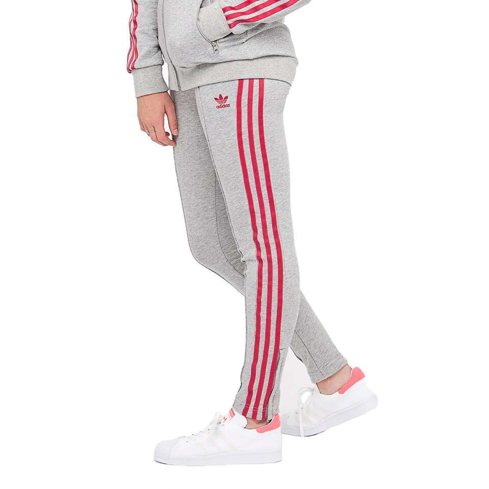 adidas  Originals Girls Trefoil FT Pants - Real Pink - OVERLANDERS Outfitter