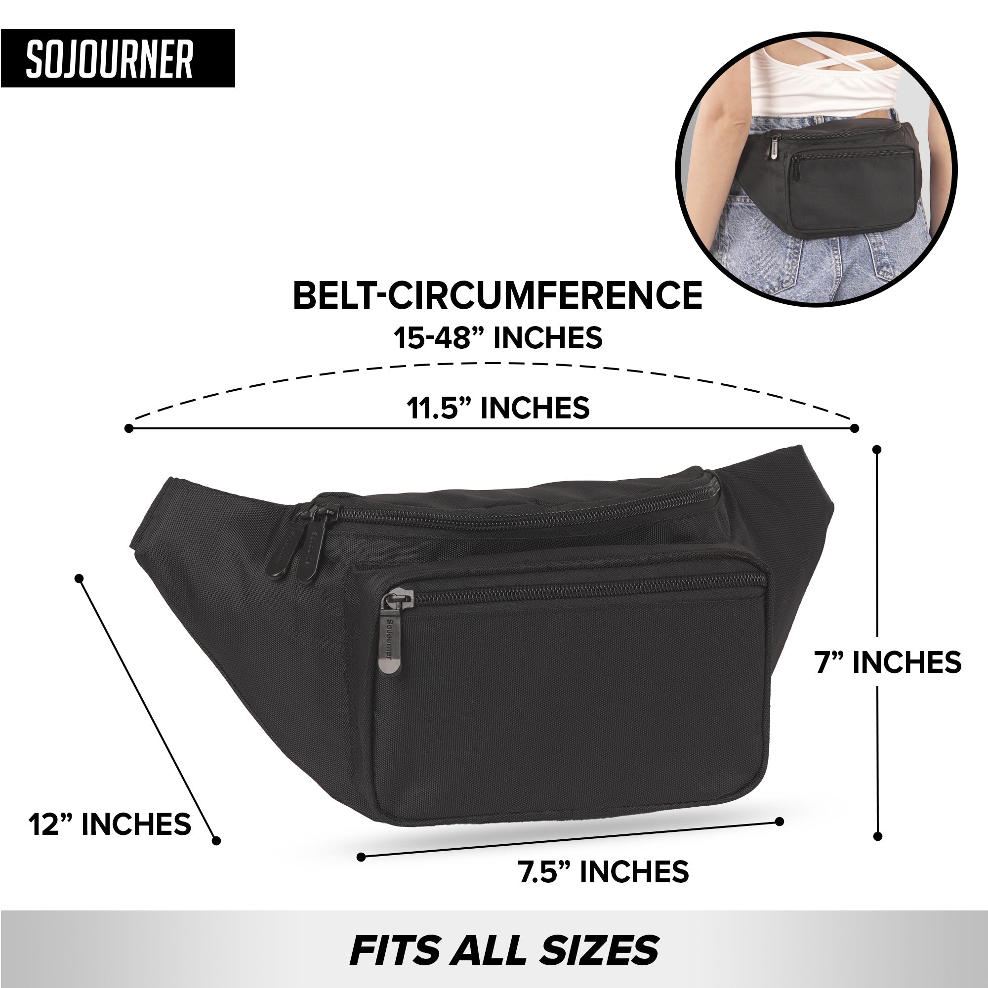 Fanny Pack (Solids) - OVERLANDERS Outfitter