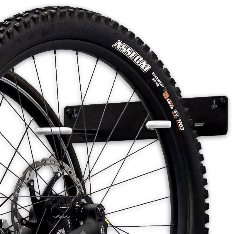 Blackstone Wall Mounted Bike Storage Rack | 2 Bikes | Black - OVERLANDERS Outfitter