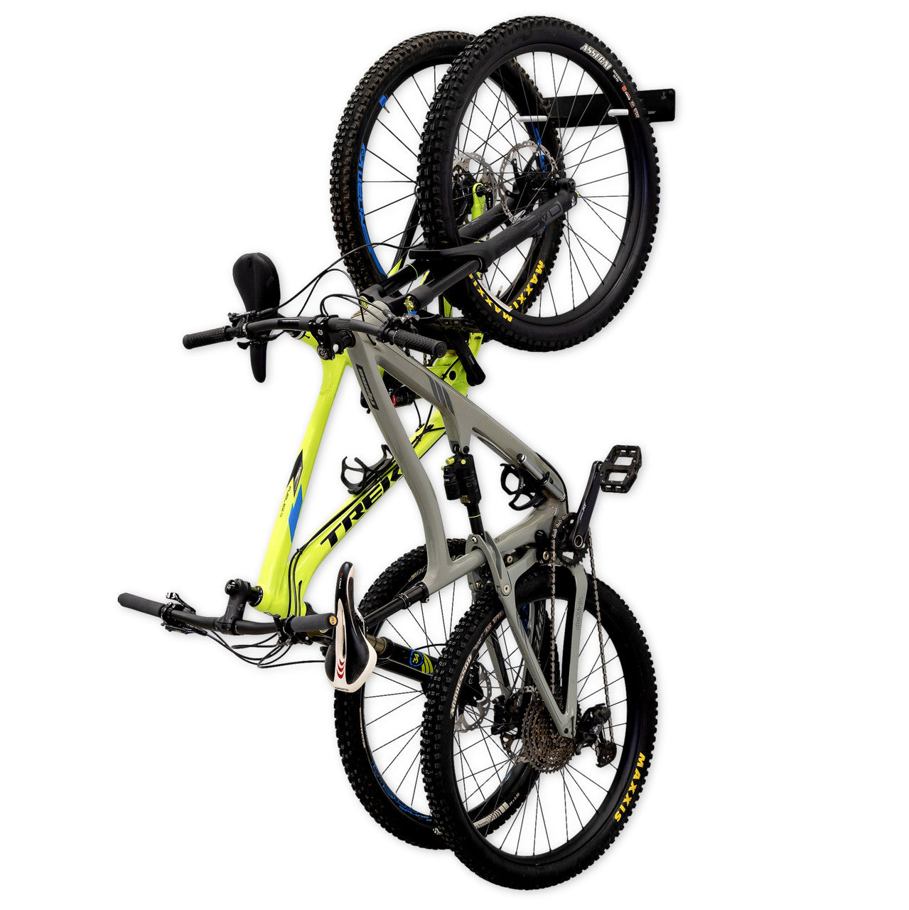 Blackstone Wall Mounted Bike Storage Rack | 2 Bikes | Black - OVERLANDERS Outfitter
