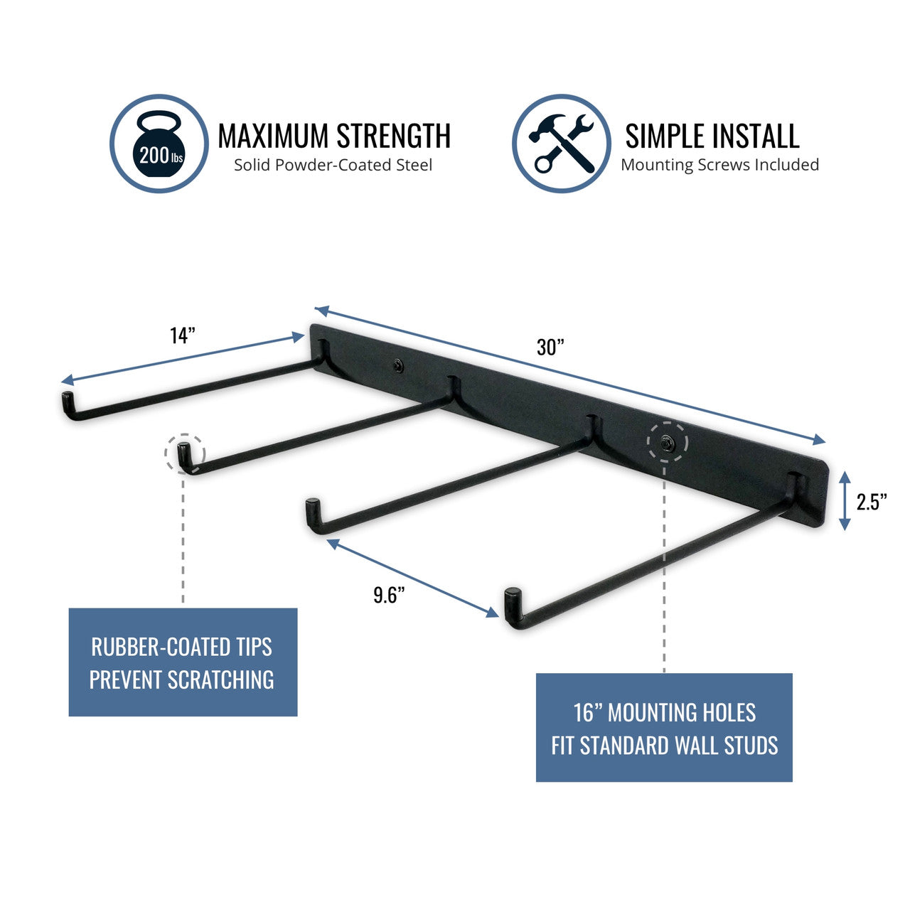 Emporia Chair Rack | Heavy Duty Holds up to 20 Chairs - OVERLANDERS Outfitter
