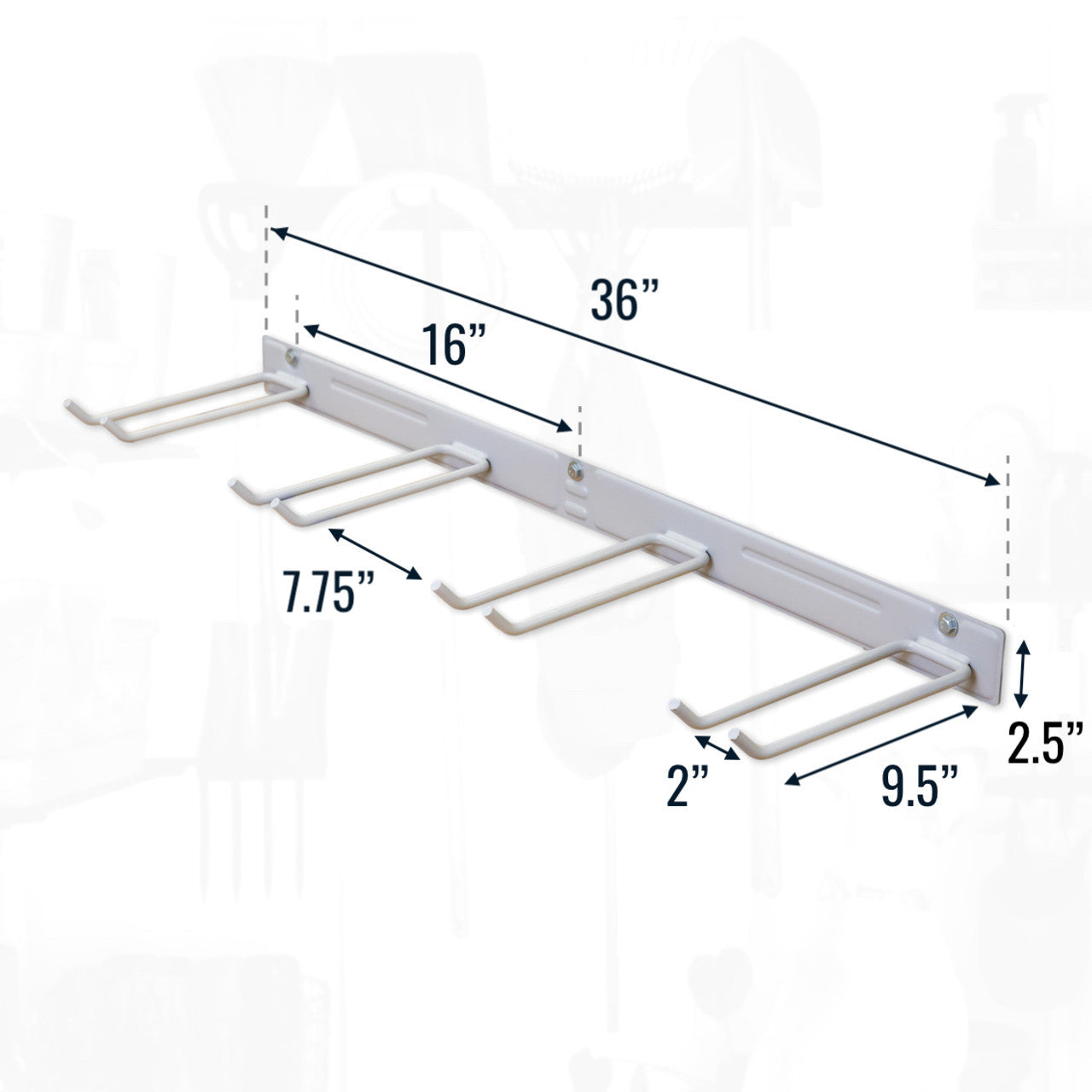Bedrock Garden Tool Organizer | 2-Pack | Grey - OVERLANDERS Outfitter