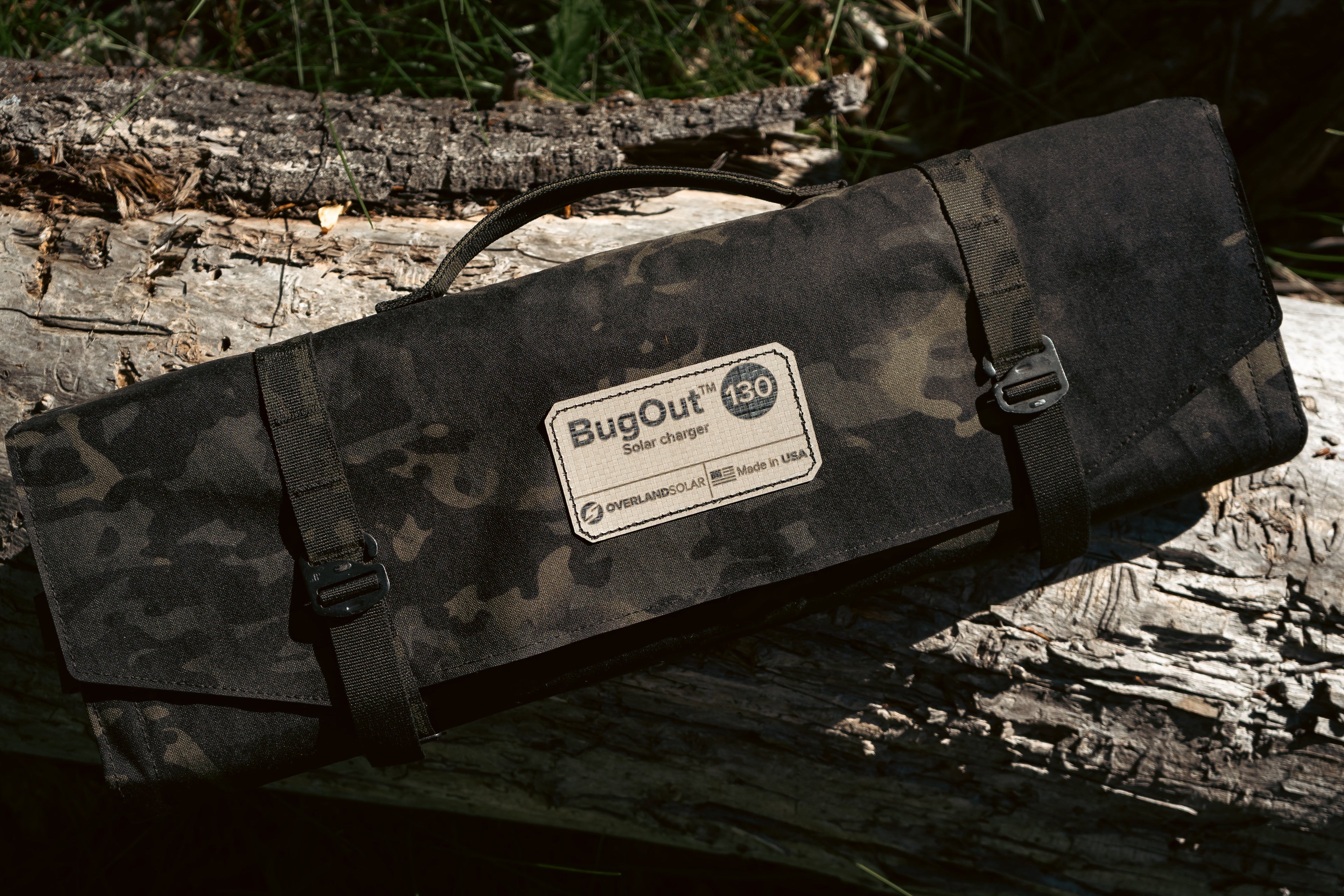 Bugout™ 130 V5 Military Edition – Black Multicam® | Overland Solar
