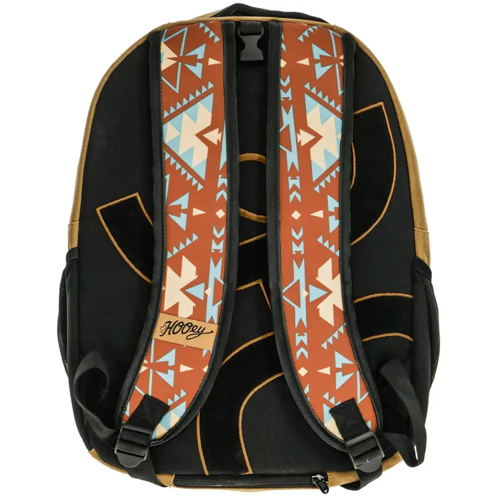 HOOey "Recess" Aztec Pocket (Tan/Turquoise/Red) - Backpack - OVERLANDERS Outfitter