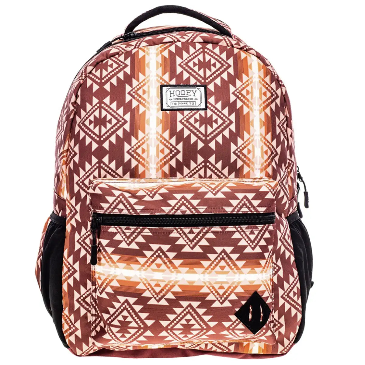 HOOey "Recess" Aztec Pattern All Over ( Maroon/White/Grey) - Backpack - OVERLANDERS Outfitter