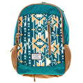 HOOey "Rockstar" Aztec Pattern (Teal/White/Tan) - Backpack - OVERLANDERS Outfitter